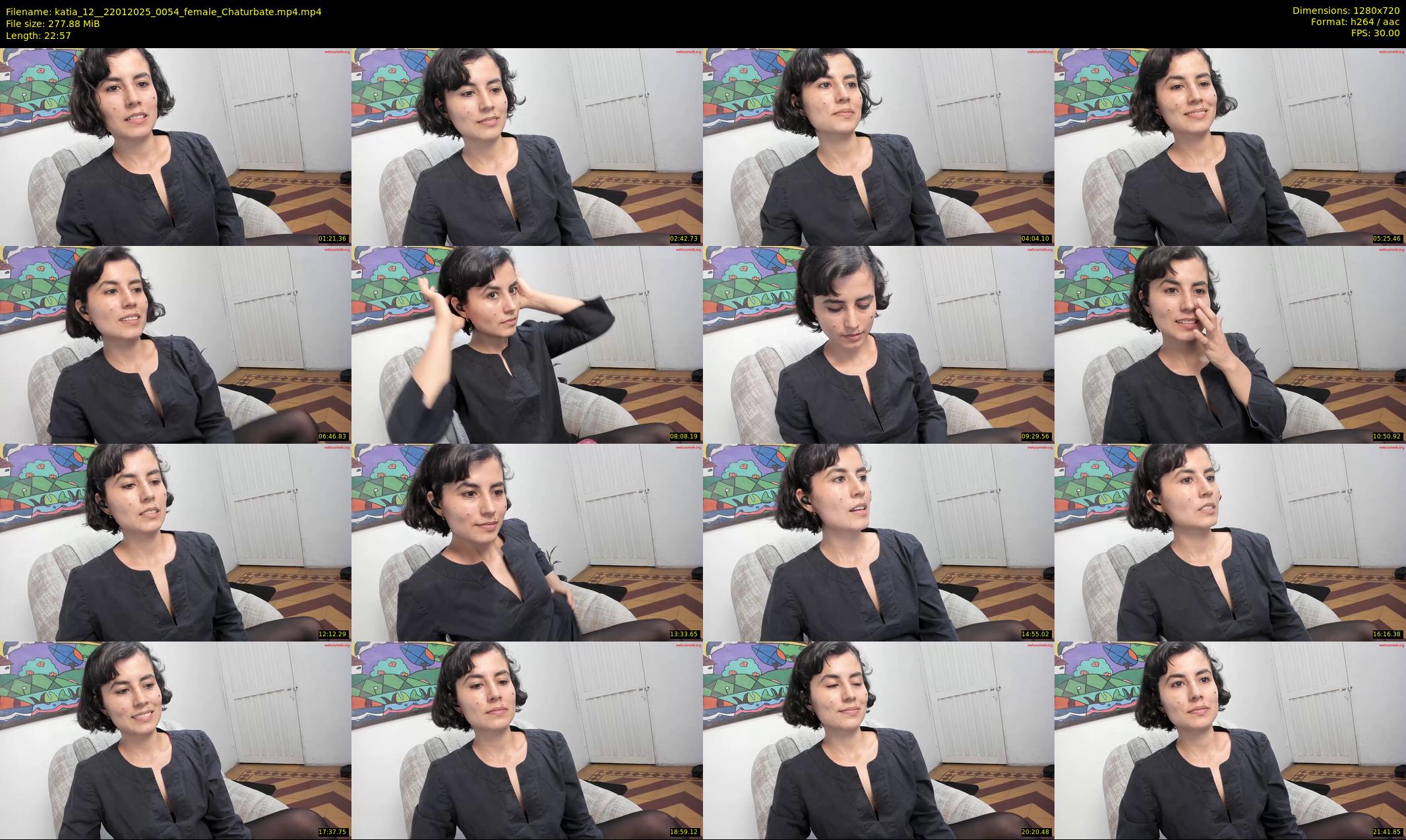 katia_12_ — 23 minute Chaturbate female cam show recording, 720p, Jan 22, 2025