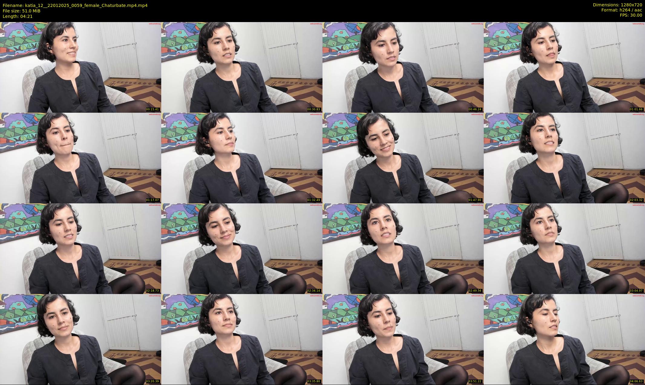 katia_12_ — 5 minute Chaturbate female cam show recording, 720p, Jan 22, 2025