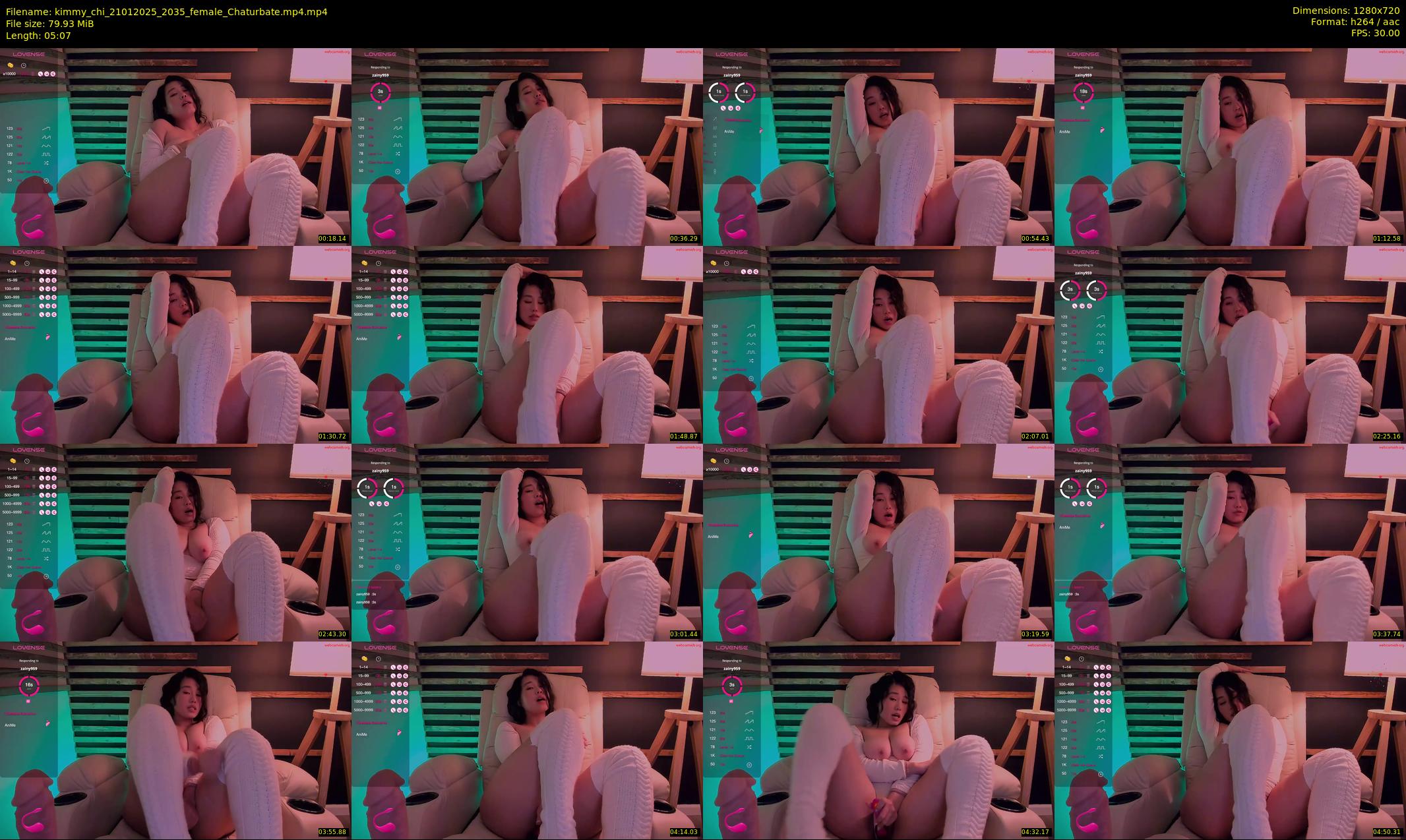kimmy_chi — 6 minute Chaturbate female cam show recording, 720p, Jan 21, 2025
