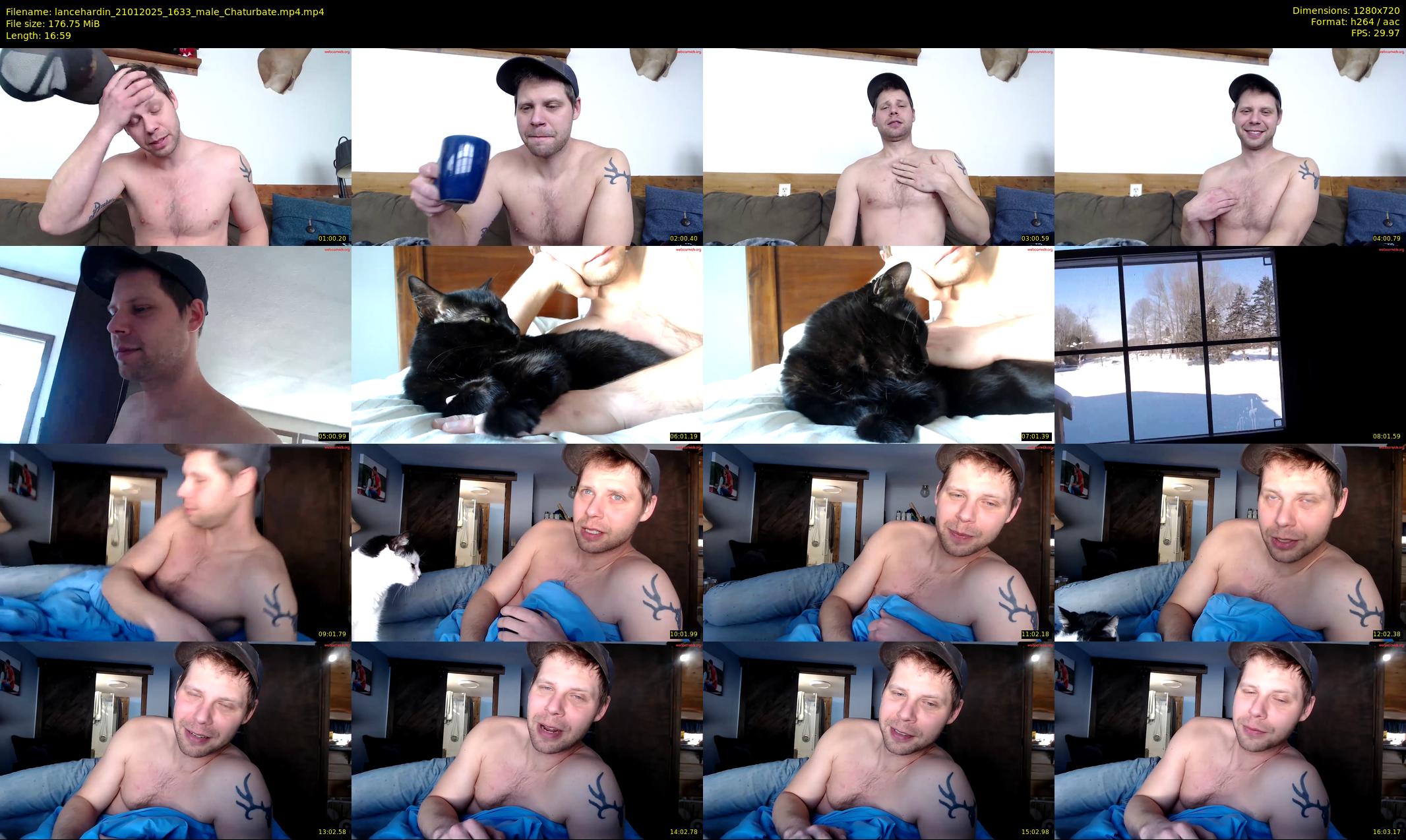 lancehardin — 17 minute Chaturbate male cam show recording, 720p, Jan 21, 2025