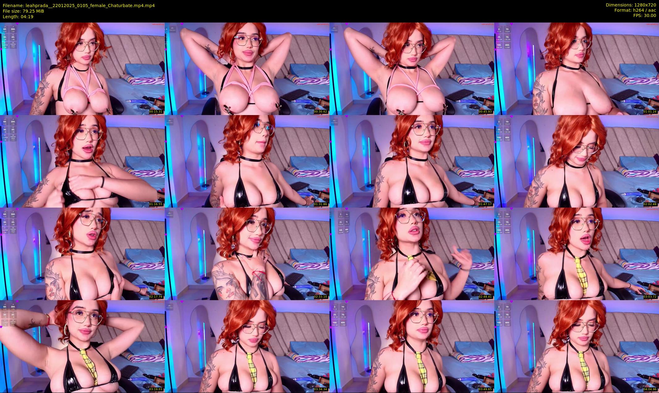 leahprada_ — 5 minute Chaturbate female cam show recording, 720p, Jan 22, 2025