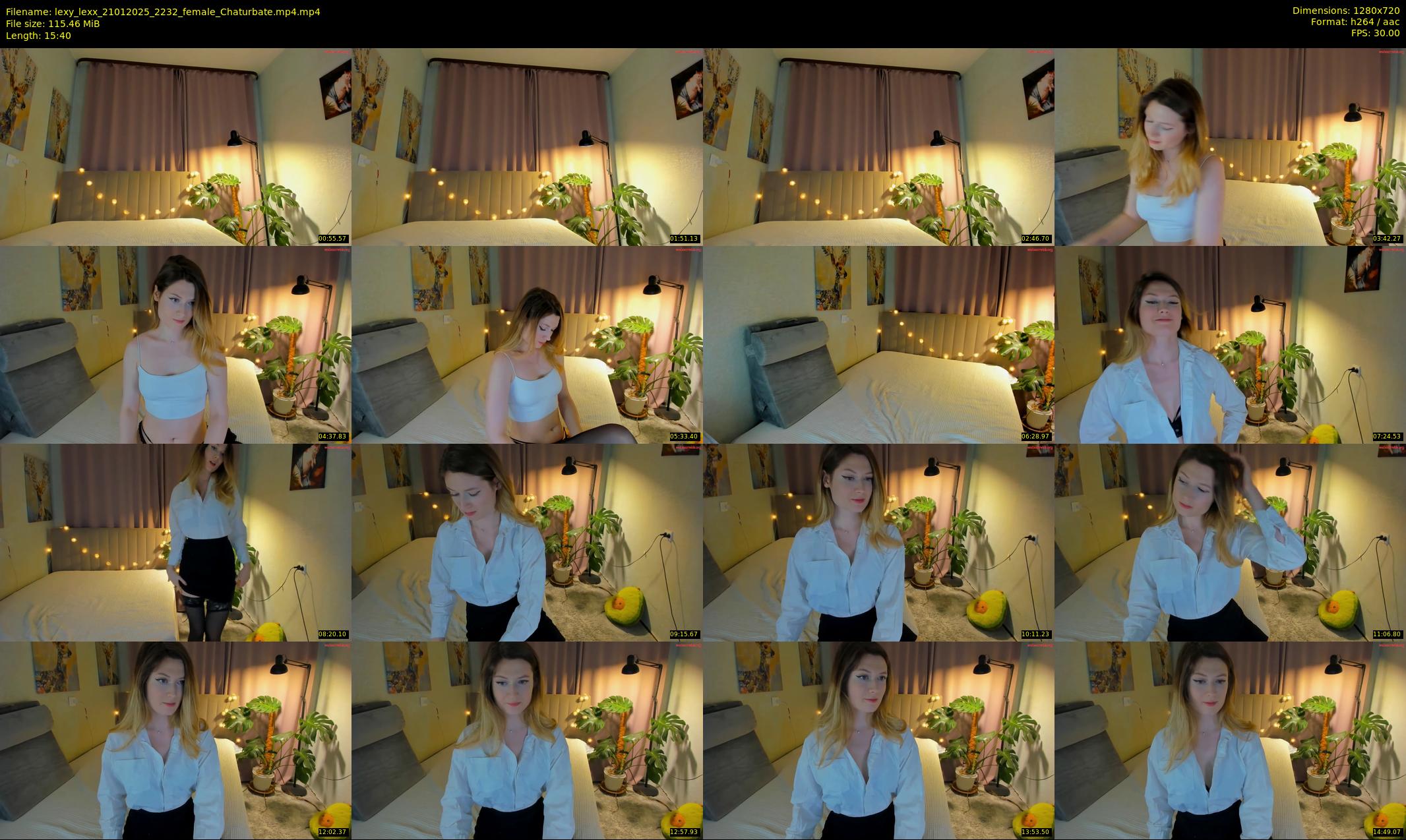 lexy_lexx — 16 minute Chaturbate female cam show recording, 720p, Jan 21, 2025
