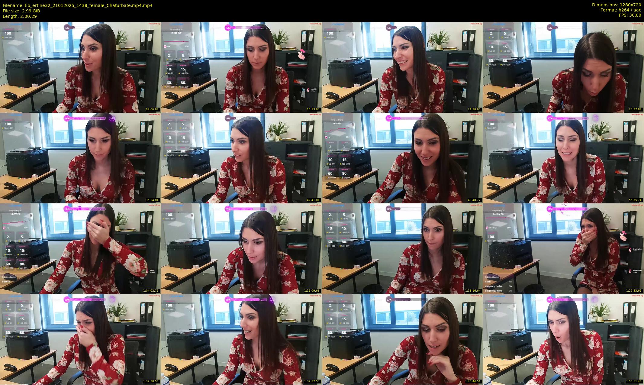 lib_ertine32 — 121 minute Chaturbate female cam show recording, 720p, Jan 21, 2025