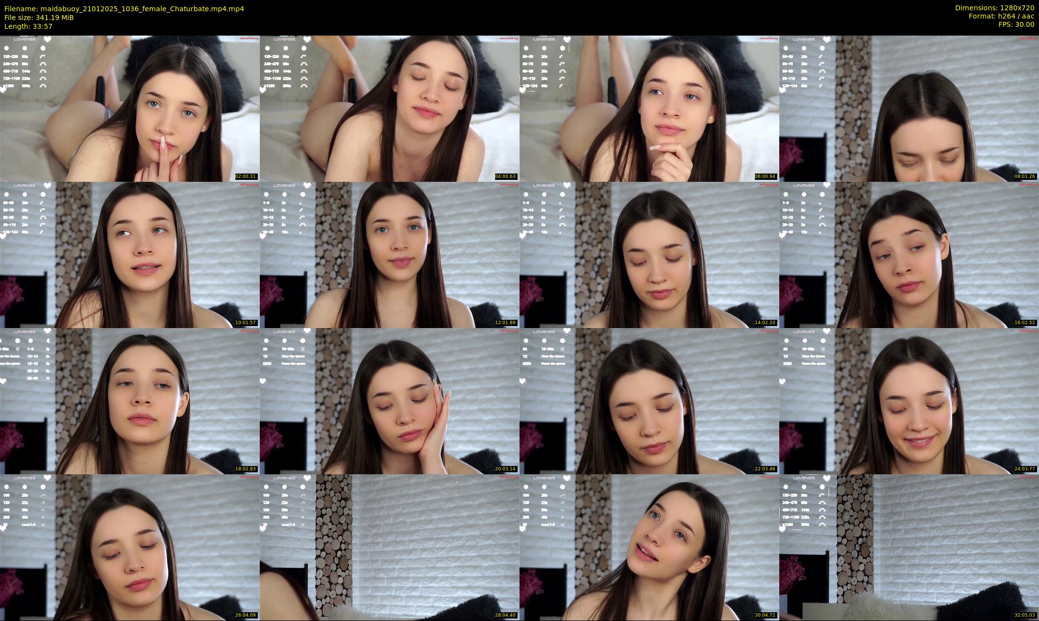 maidabuoy — 34 minute Chaturbate female cam show recording, 720p, Jan 21, 2025