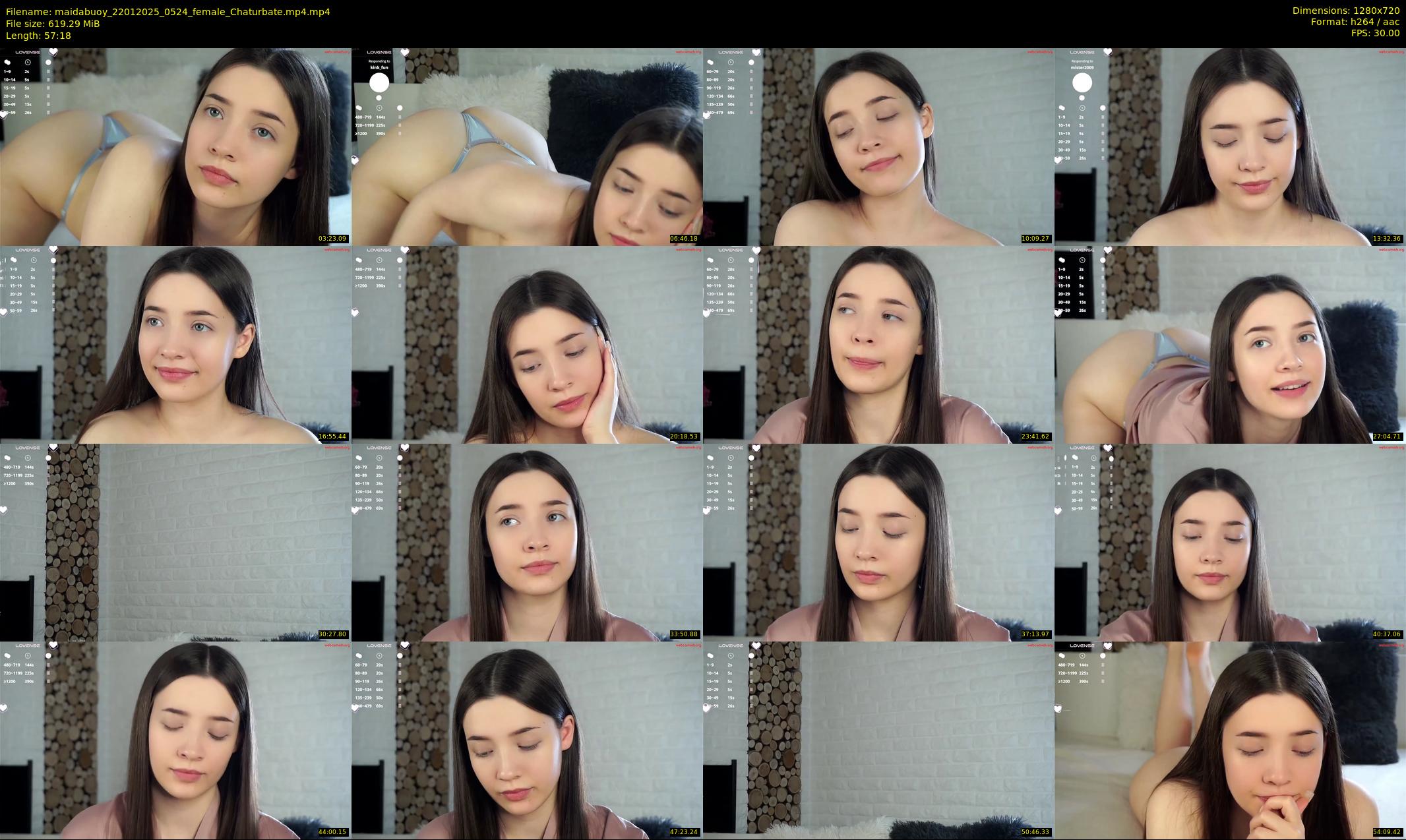 maidabuoy — 58 minute Chaturbate female cam show recording, 720p, Jan 22, 2025