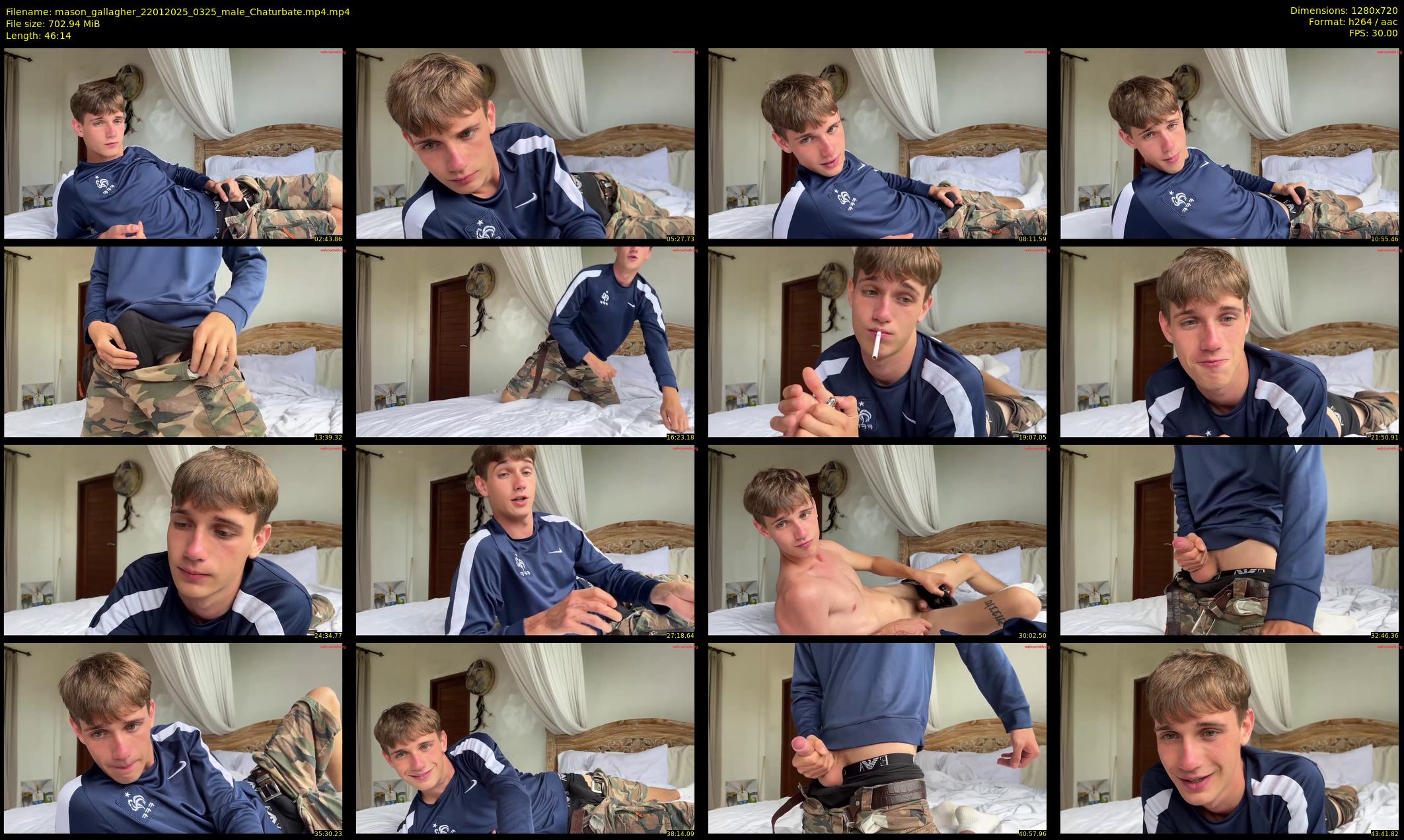 mason_gallagher — 47 minute Chaturbate male cam show recording, 720p, Jan 22, 2025