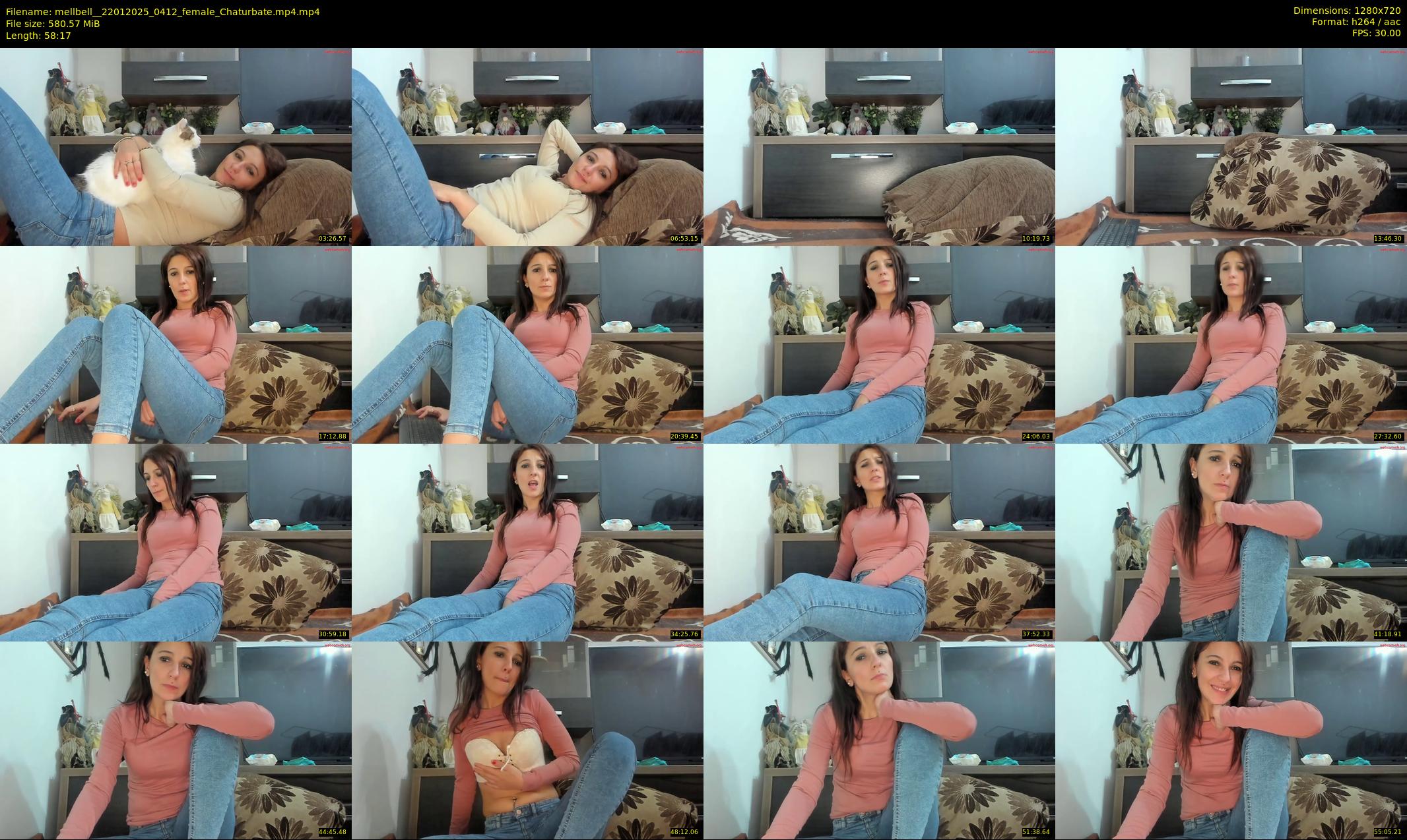 mellbell_ — 59 minute Chaturbate female cam show recording, 720p, Jan 22, 2025