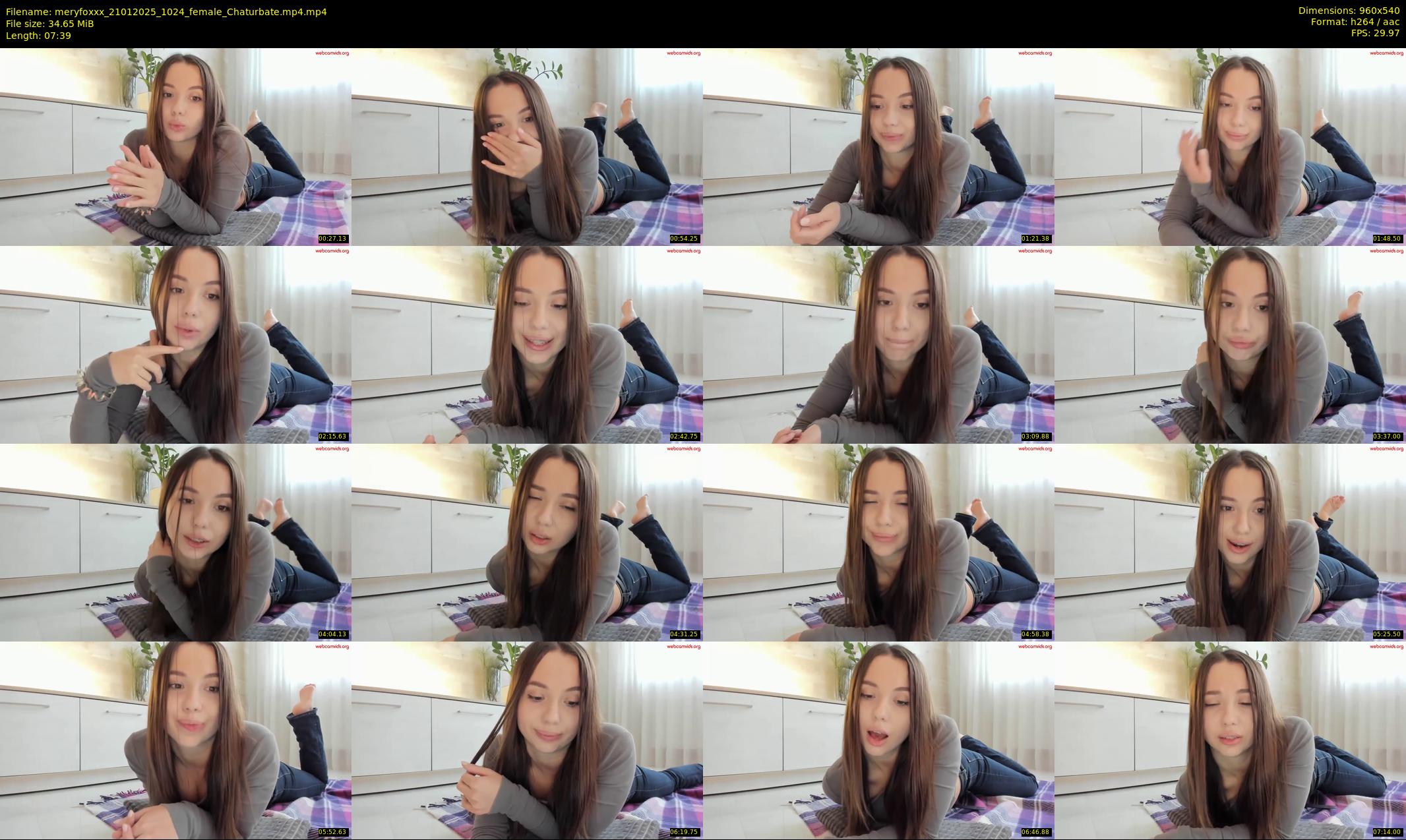 meryfoxxx — 8 minute Chaturbate female cam show recording, 480p, Jan 21, 2025