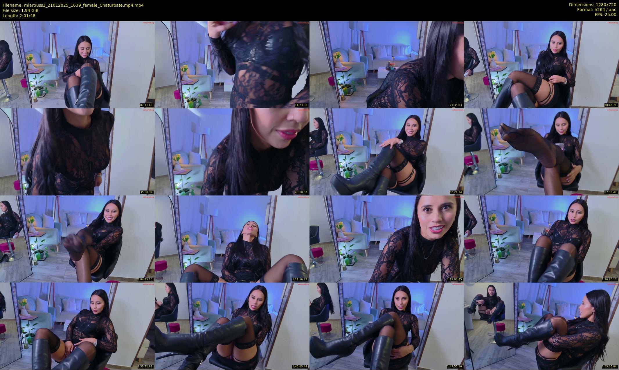 miarouss3 — 122 minute Chaturbate female cam show recording, 720p, Jan 21, 2025