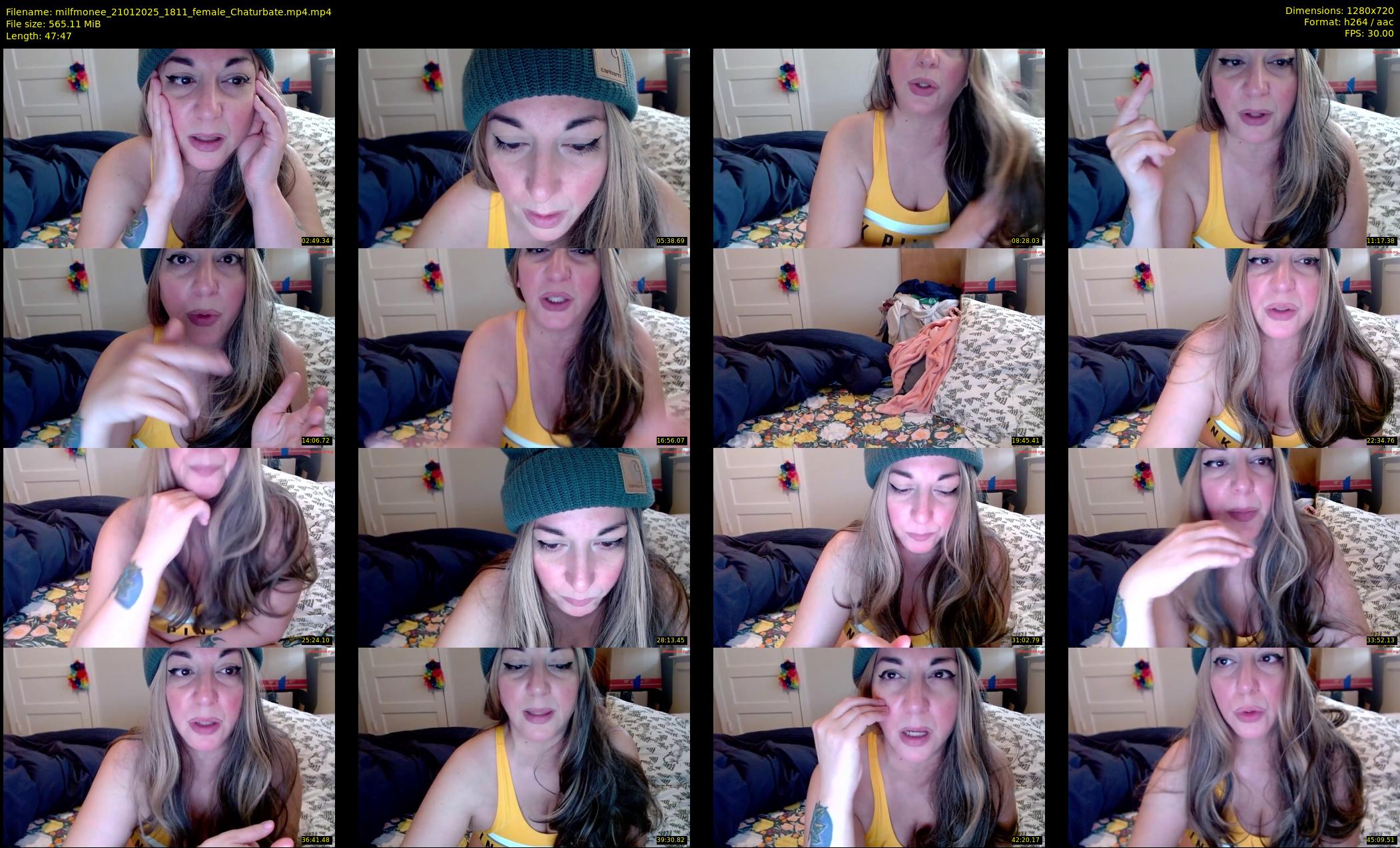 milfmonee — 48 minute Chaturbate female cam show recording, 720p, Jan 21, 2025