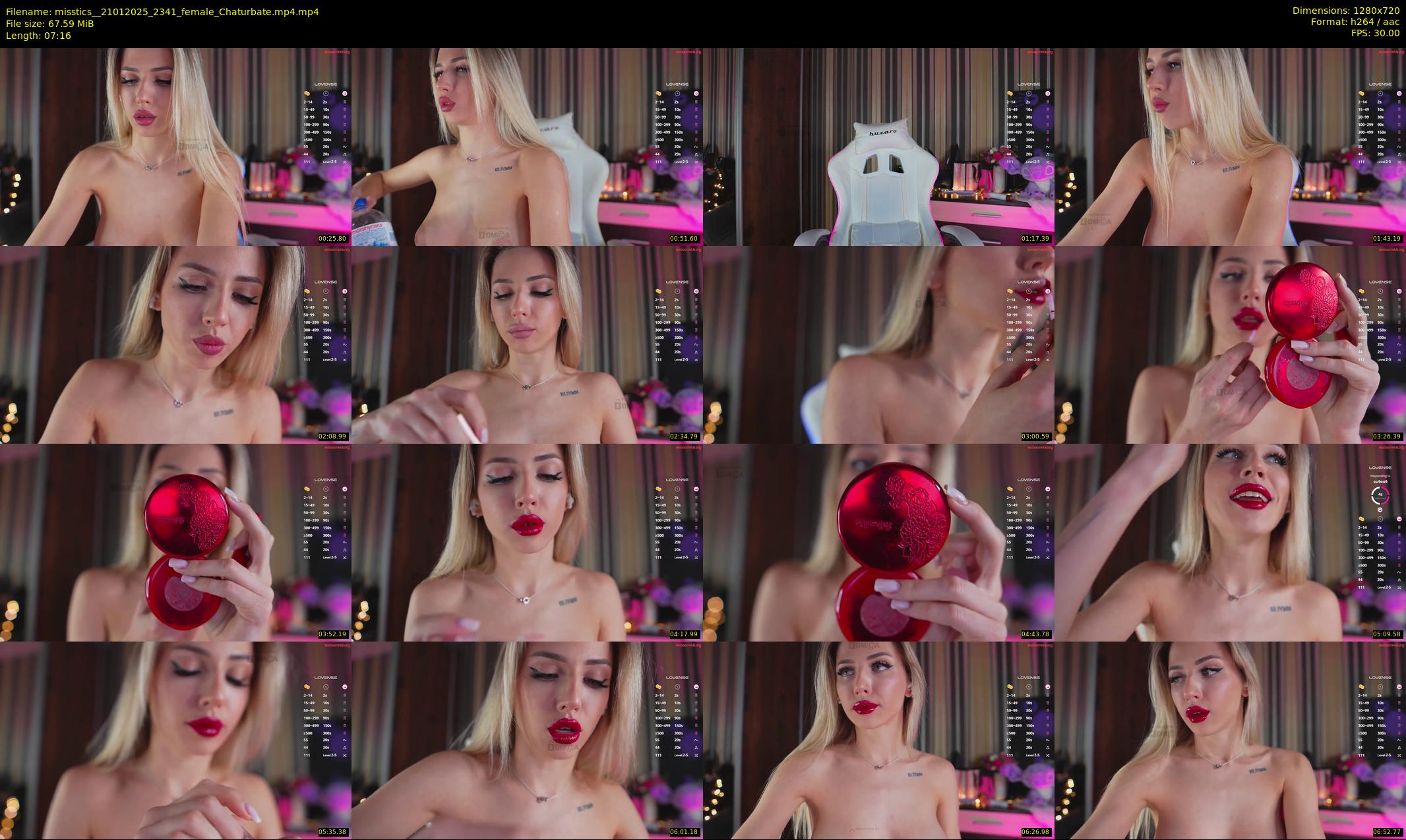 misstics_ — 8 minute Chaturbate female cam show recording, 720p, Jan 21, 2025
