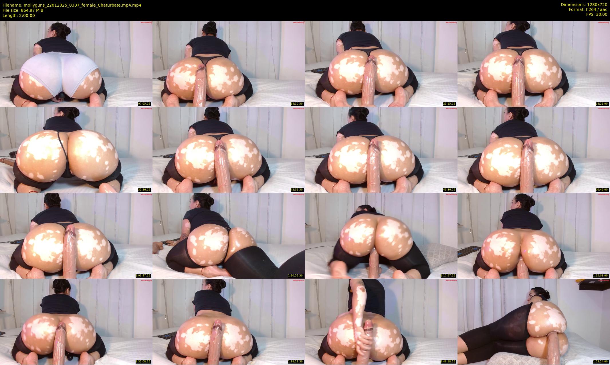 mollyguns — 120 minute Chaturbate female cam show recording, 720p, Jan 22, 2025