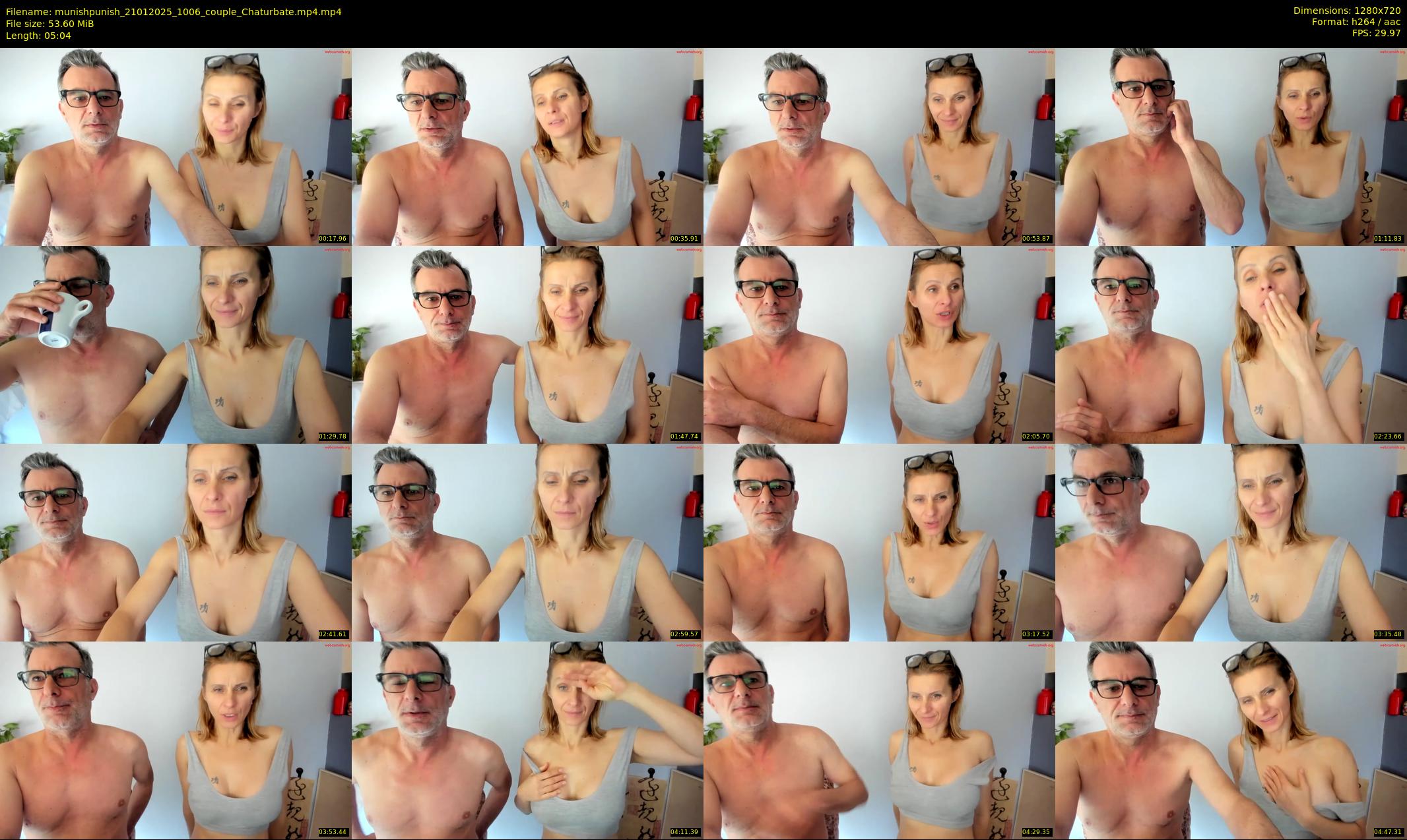 munishpunish — 6 minute Chaturbate couple cam show recording, 720p, Jan 21, 2025