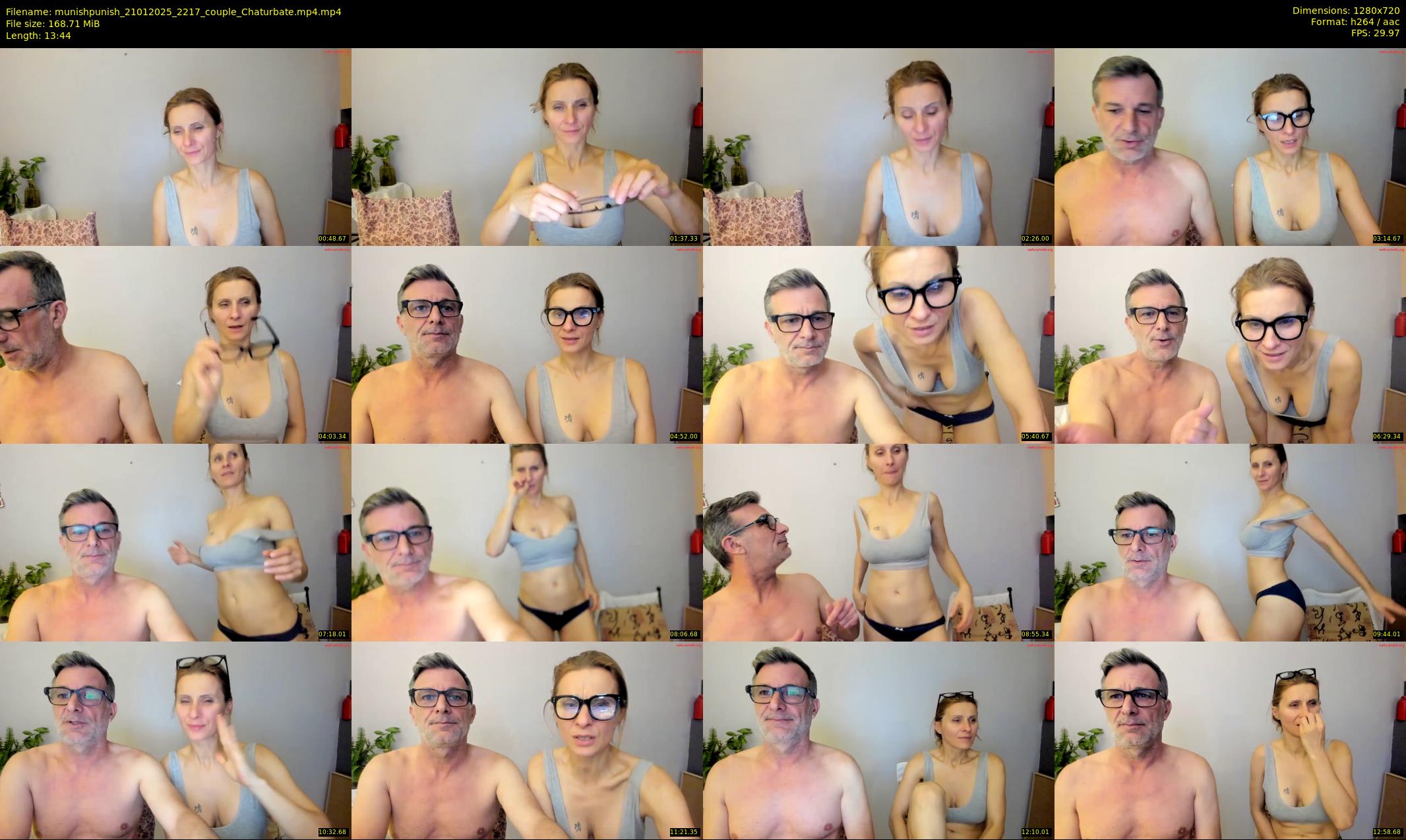 munishpunish — 14 minute Chaturbate couple cam show recording, 720p, Jan 21, 2025