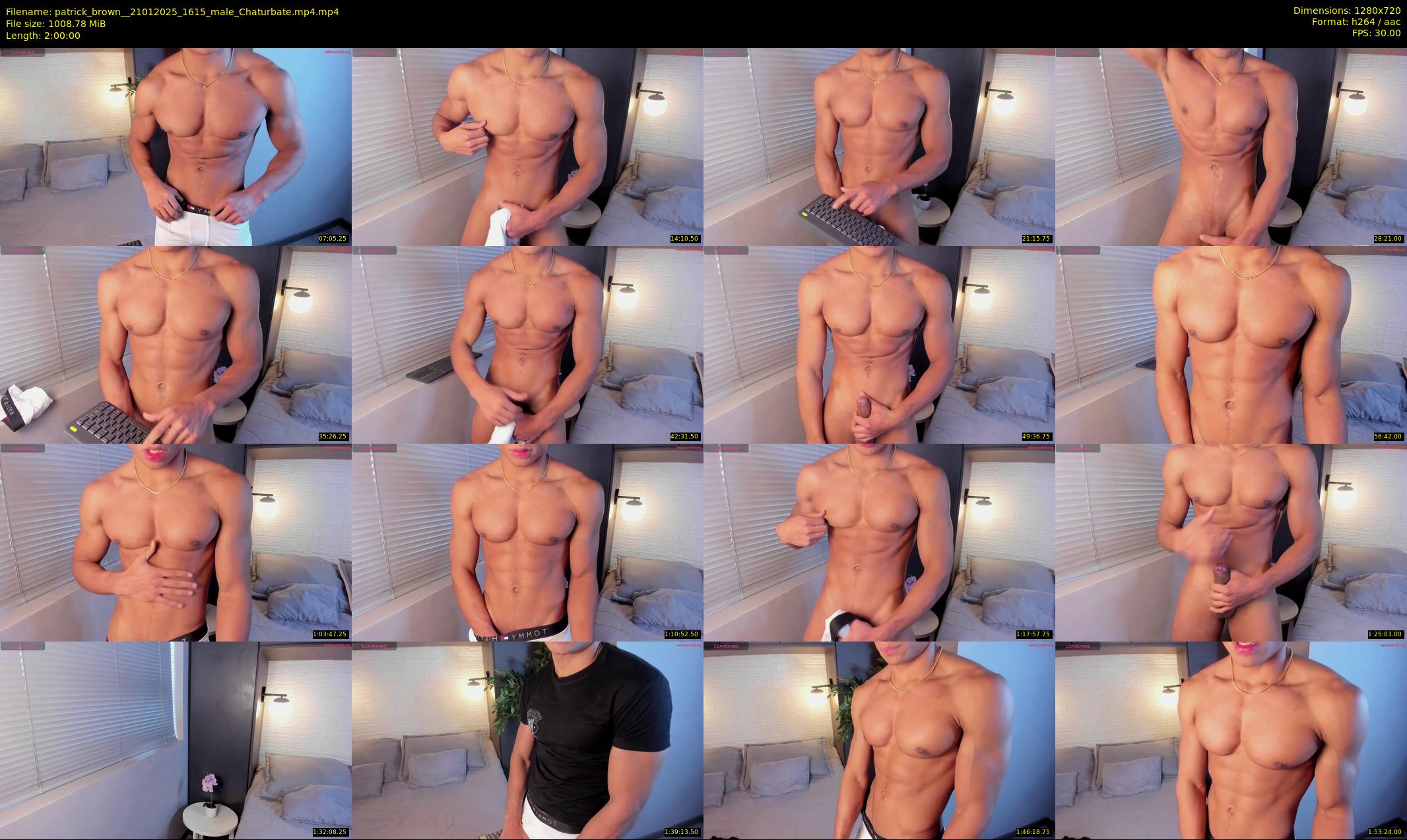 patrick_brown_ — 120 minute Chaturbate male cam show recording, 720p, Jan 21, 2025
