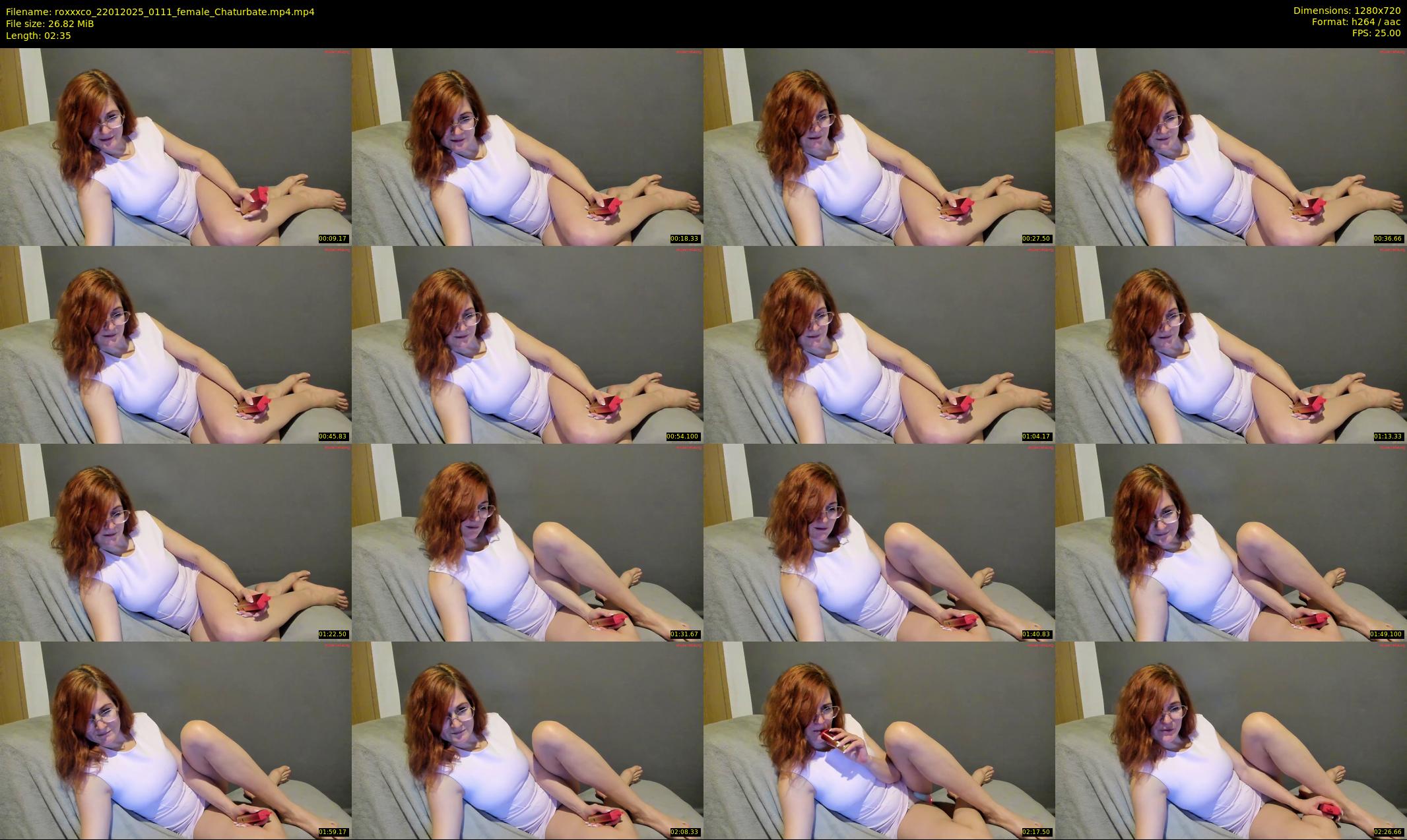 roxxxco — 3 minute Chaturbate female cam show recording, 720p, Jan 22, 2025