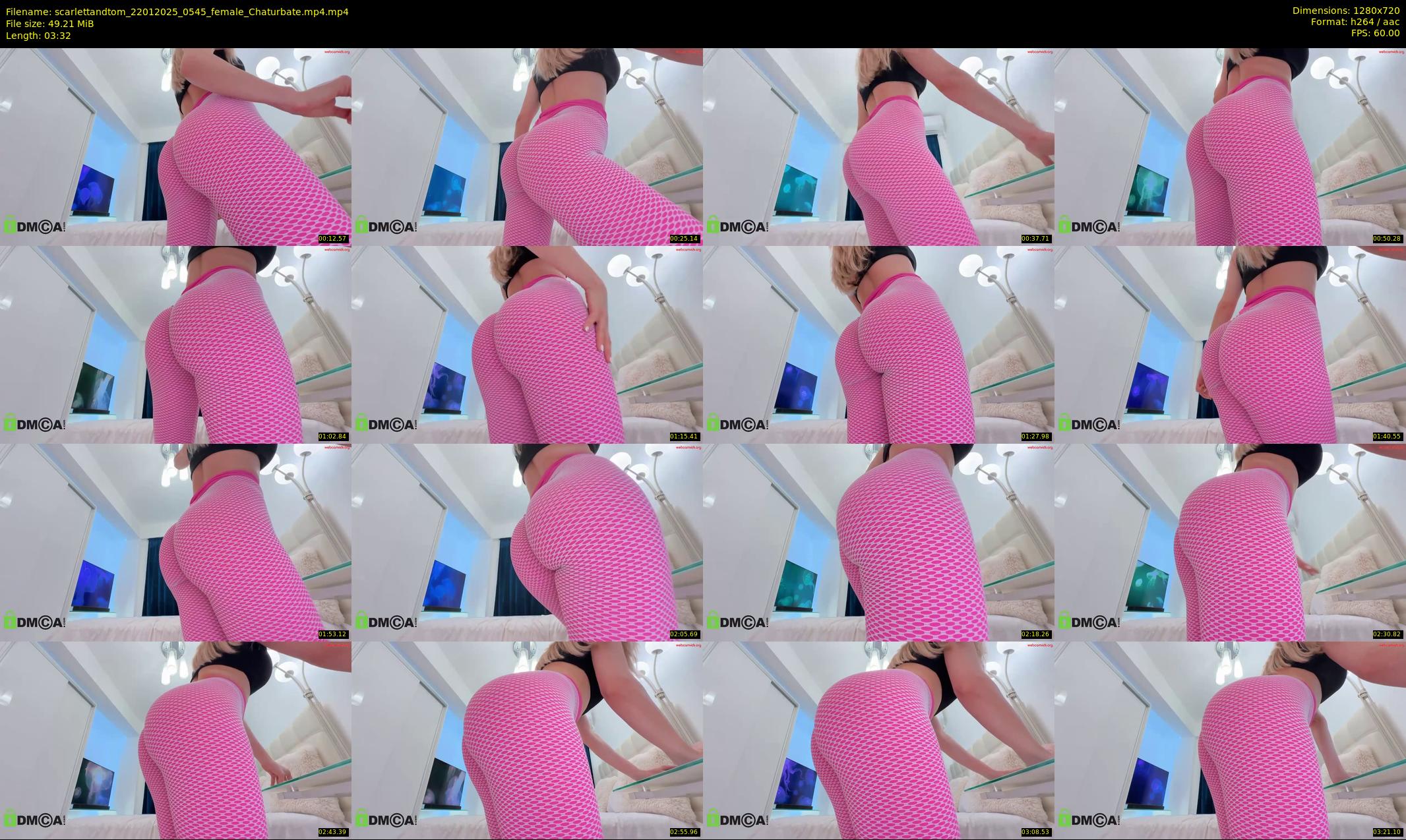 scarlettandtom — 4 minute Chaturbate couple cam show recording, 720p, Jan 22, 2025
