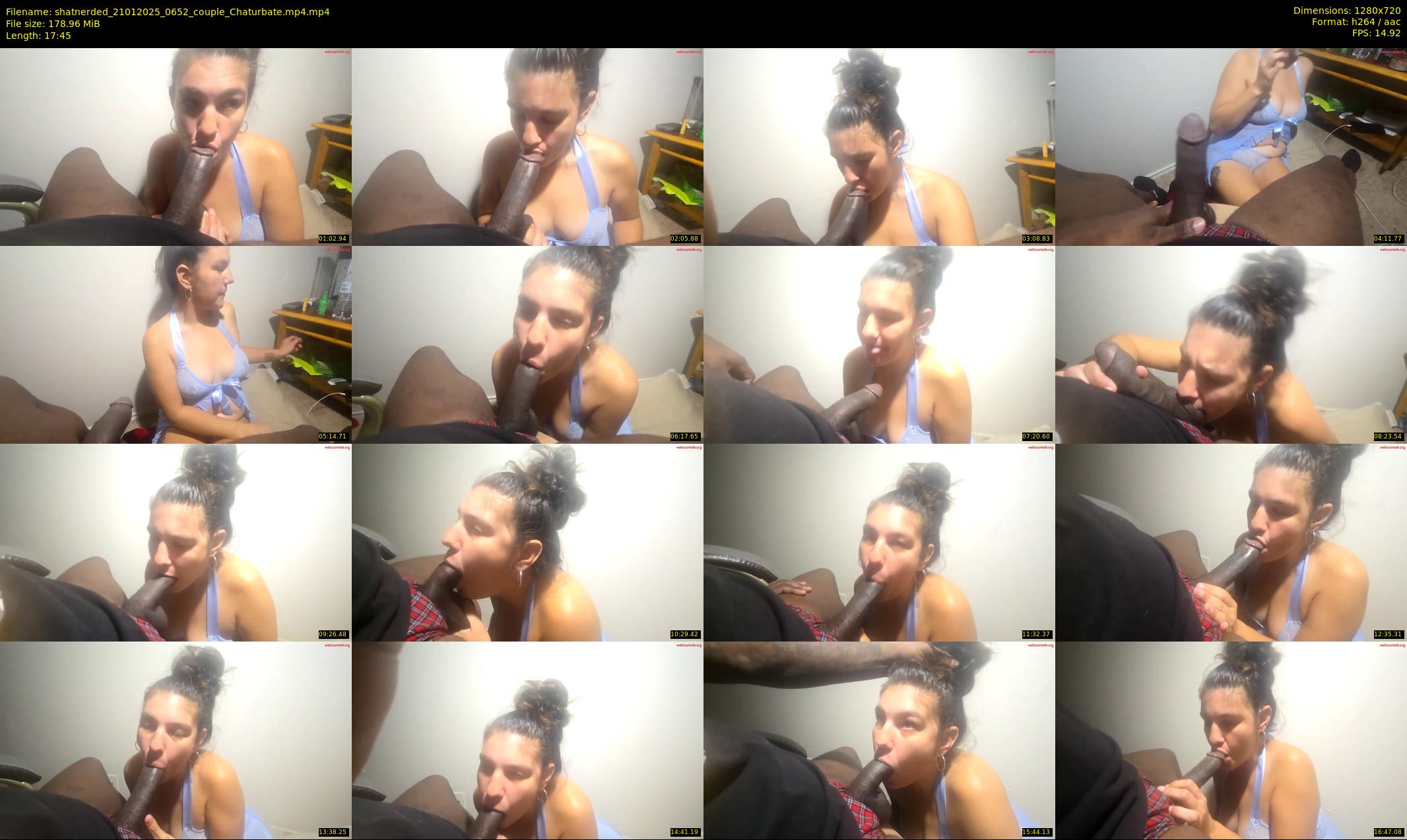 shatnerded — 18 minute Chaturbate couple cam show recording, 720p, Jan 21, 2025