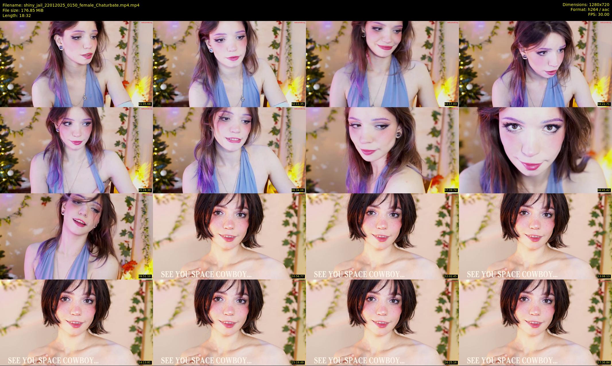 shiny_jail — 19 minute Chaturbate female cam show recording, 720p, Jan 22, 2025