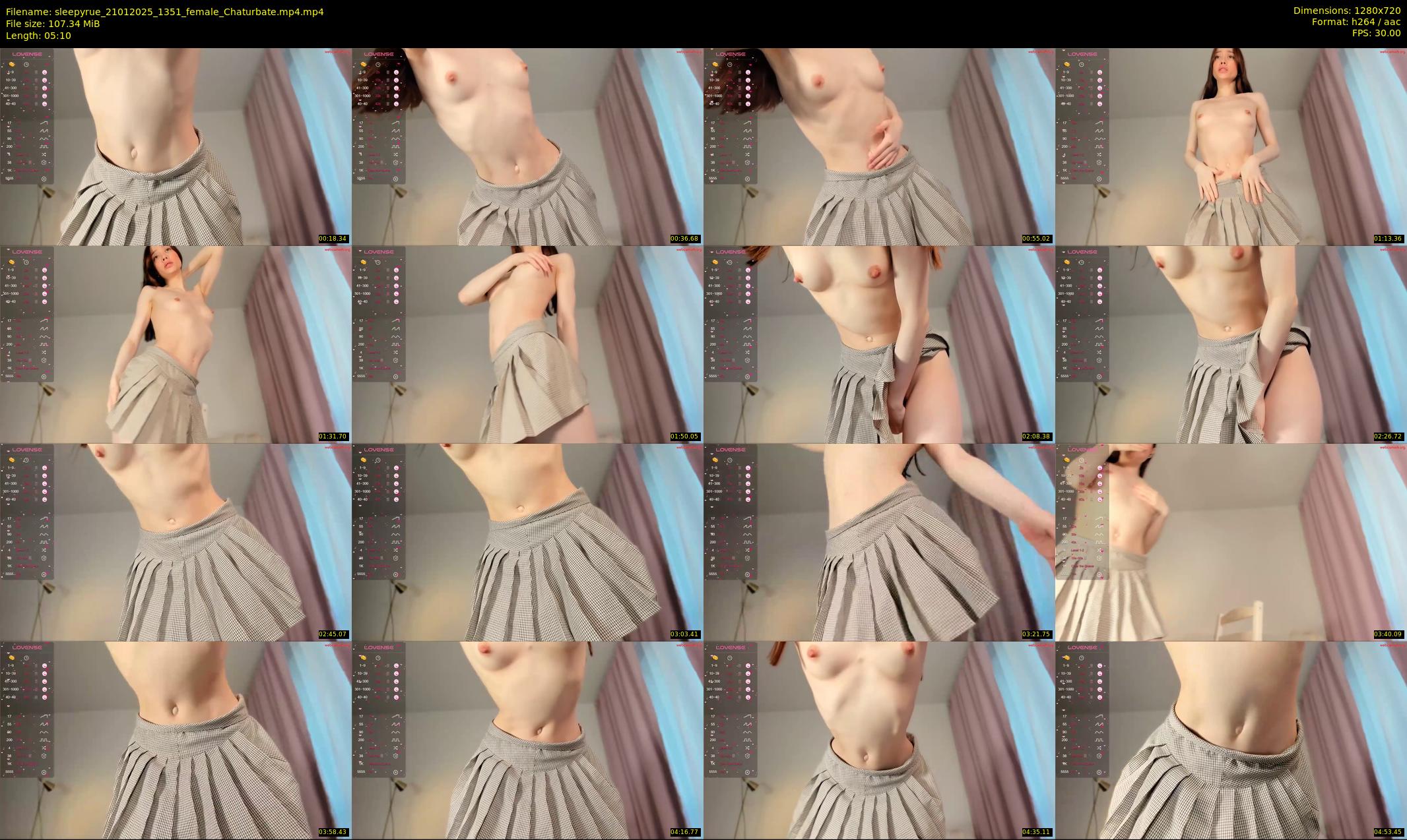 sleepyrue — 6 minute Chaturbate female cam show recording, 720p, Jan 21, 2025