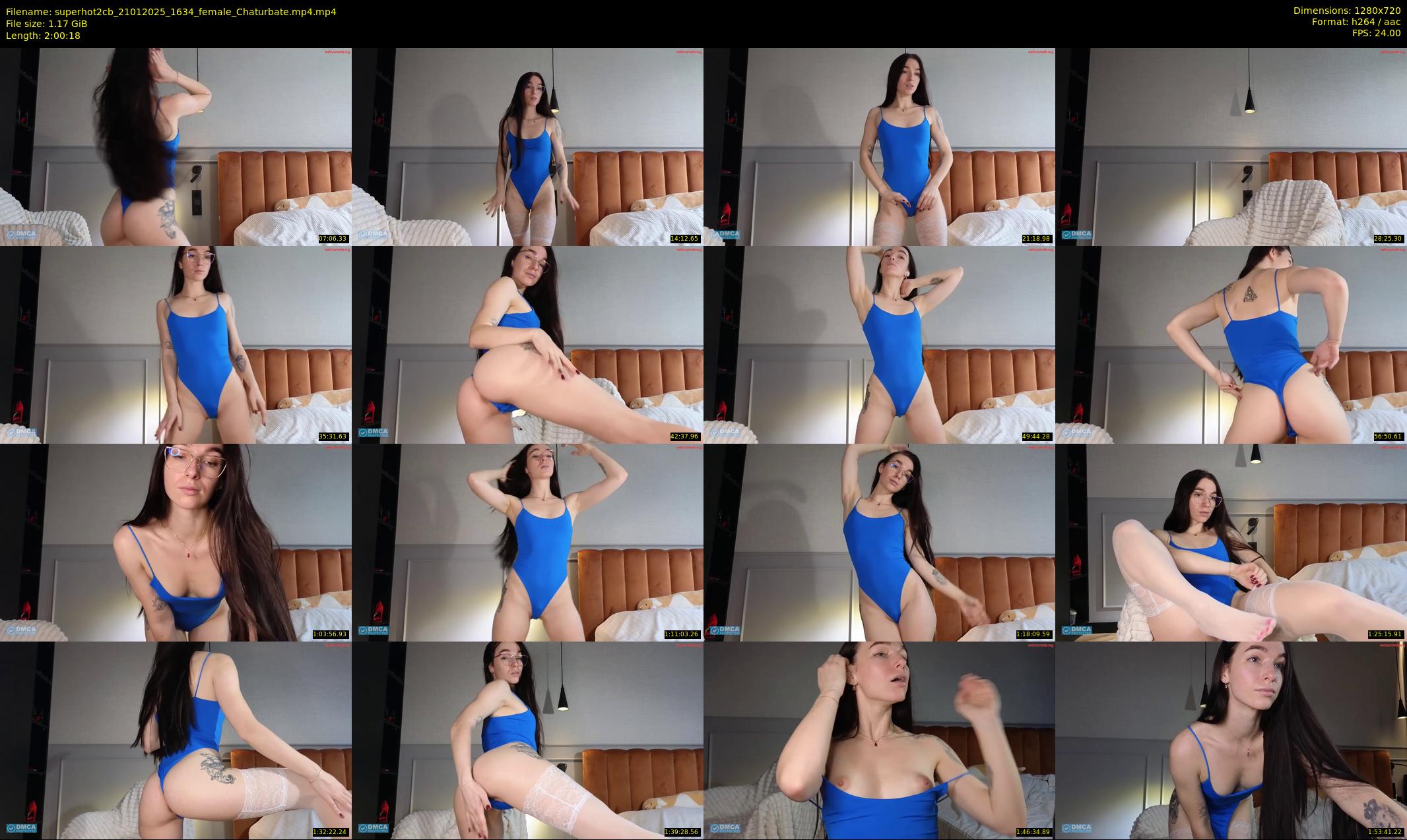 superhot2cb — 121 minute Chaturbate female cam show recording, 720p, Jan 21, 2025