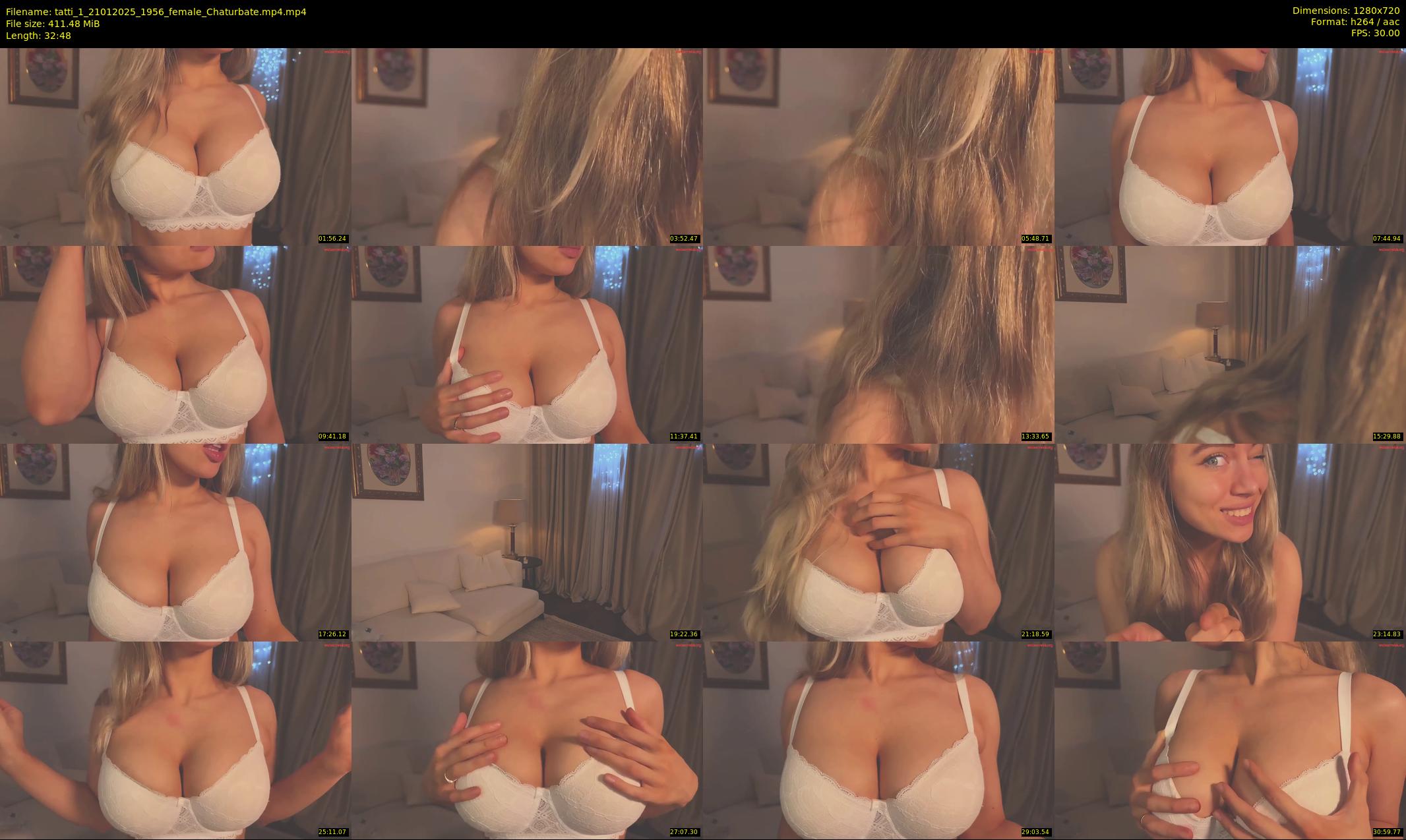 tatti_1 — 33 minute Chaturbate female cam show recording, 720p, Jan 21, 2025
