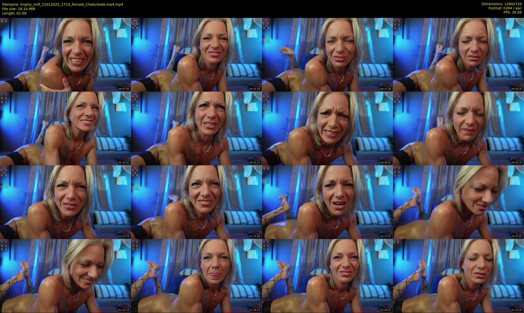 trophy_milf — 2 minute Chaturbate female cam show recording, 720p, Jan 21, 2025