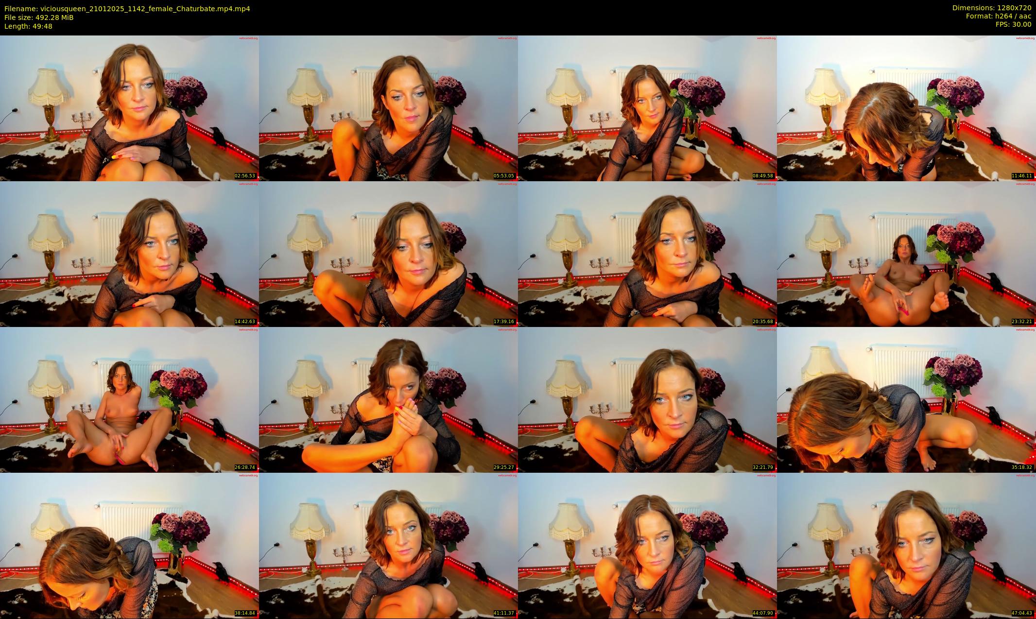 viciousqueen — 50 minute Chaturbate female cam show recording, 720p, Jan 21, 2025