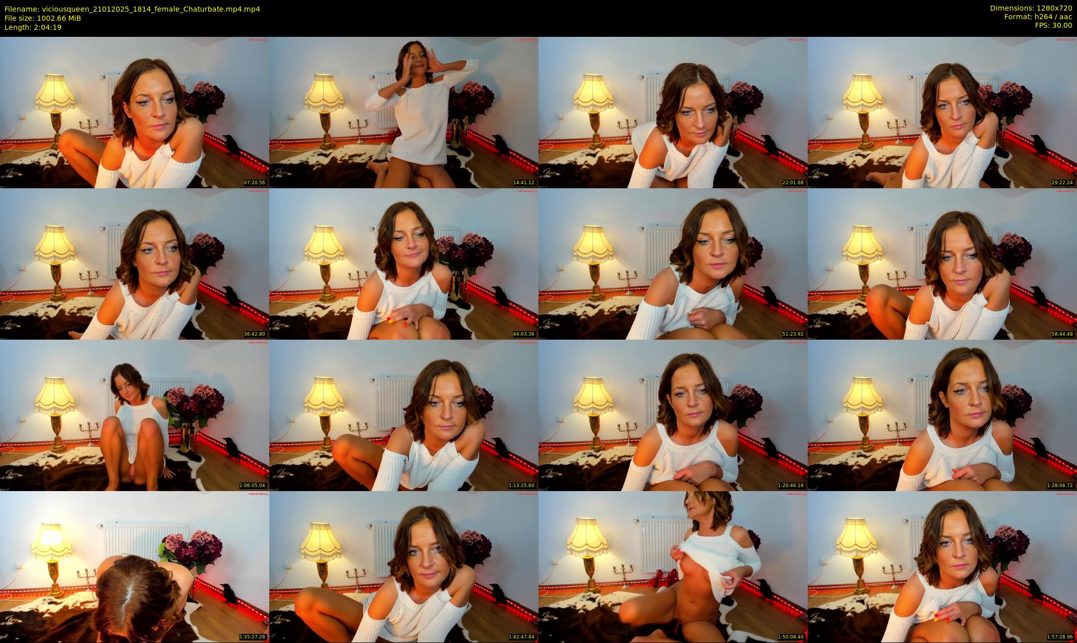 viciousqueen — 125 minute Chaturbate female cam show recording, 720p, Jan 21, 2025