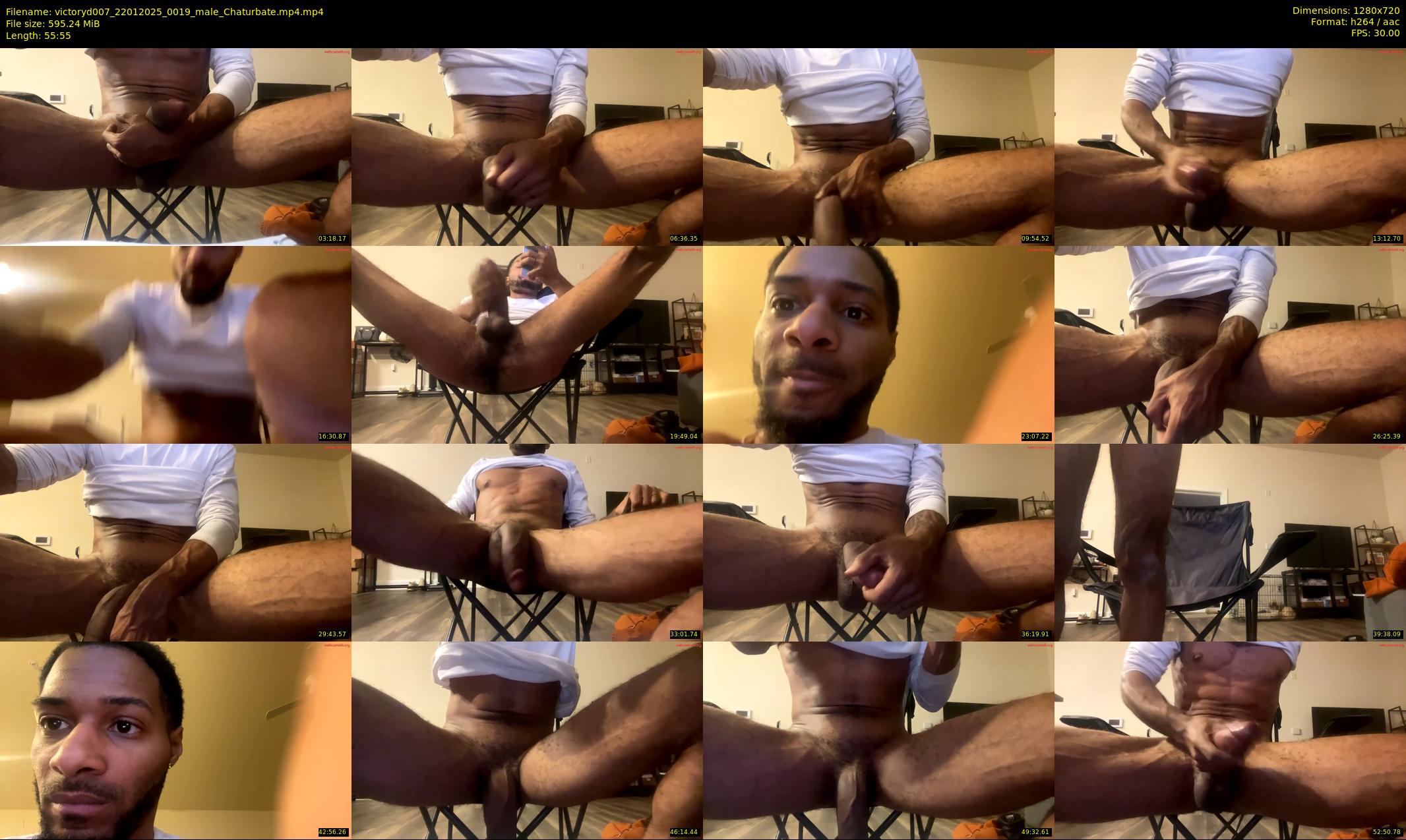 victoryd007 — 56 minute Chaturbate male cam show recording, 720p, Jan 22, 2025