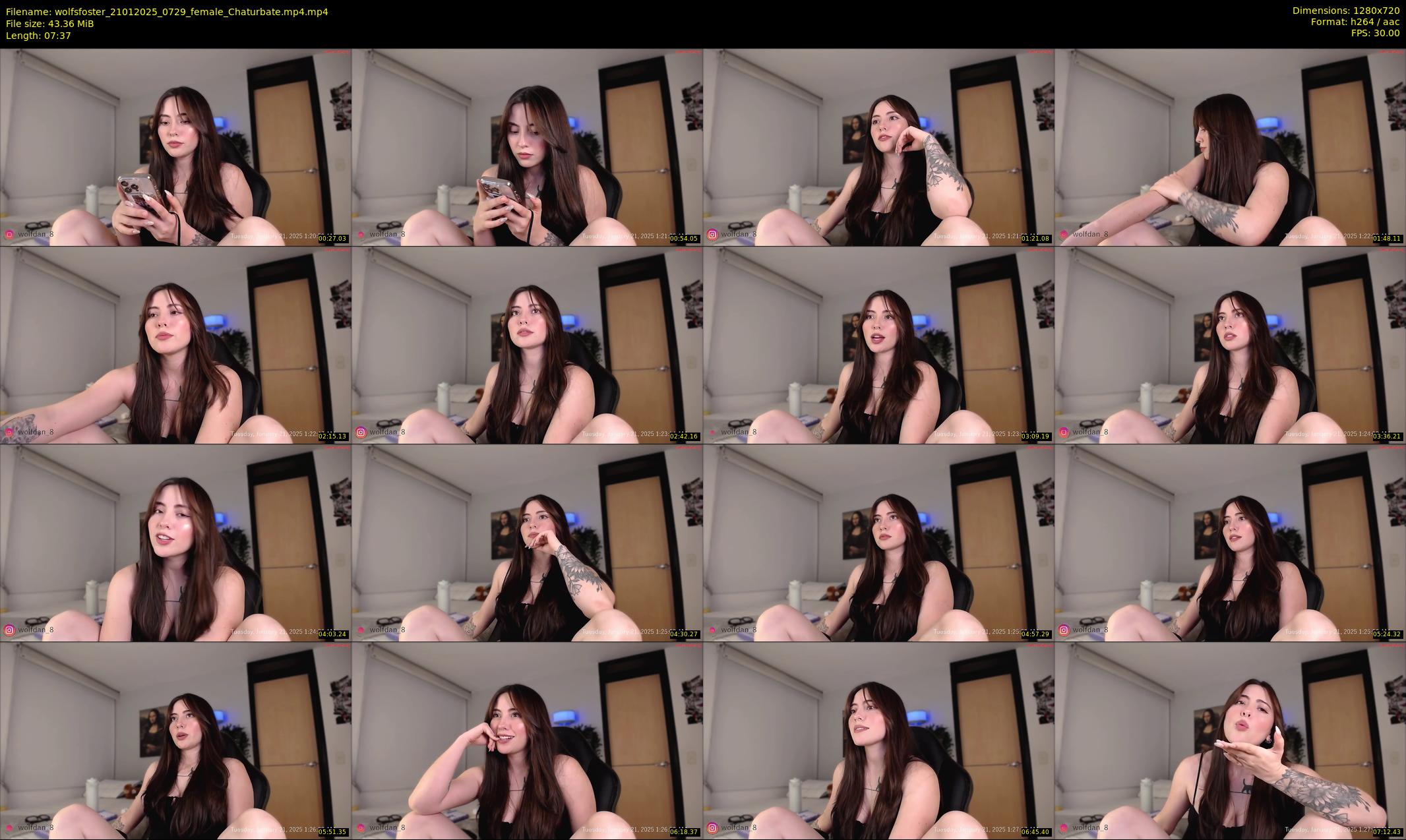 wolfsfoster — 8 minute Chaturbate couple cam show recording, 720p, Jan 21, 2025
