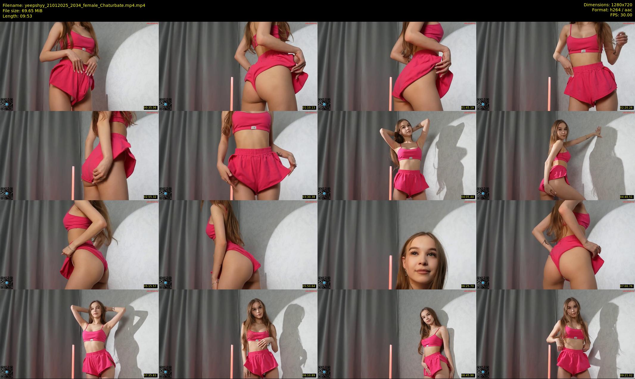 yeepshyy — 10 minute Chaturbate female cam show recording, 720p, Jan 21, 2025