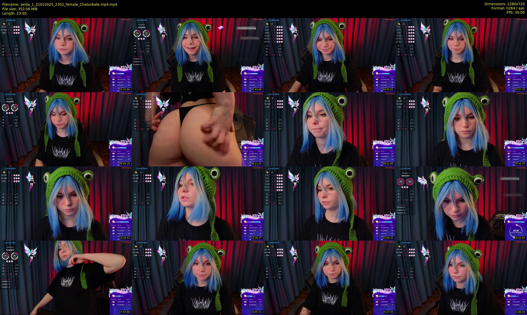 zelda_1 — 24 minute Chaturbate female cam show recording, 720p, Jan 21, 2025