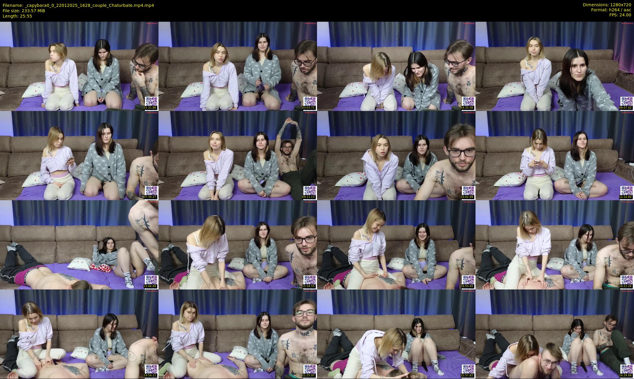 _capybara0_0 — 26 minute Chaturbate couple cam show recording, 720p, Jan 22, 2025