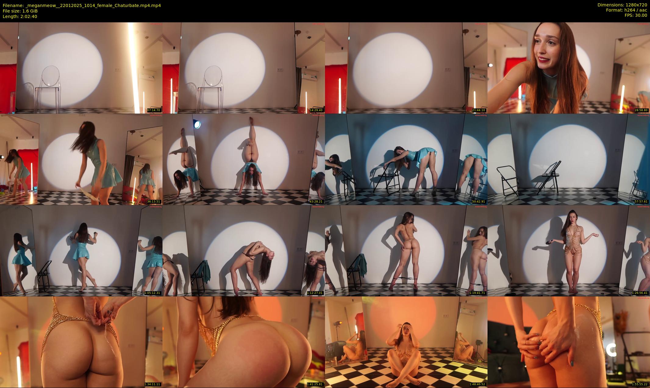 _meganmeow_ — 123 minute Chaturbate female cam show recording, 720p, Jan 22, 2025