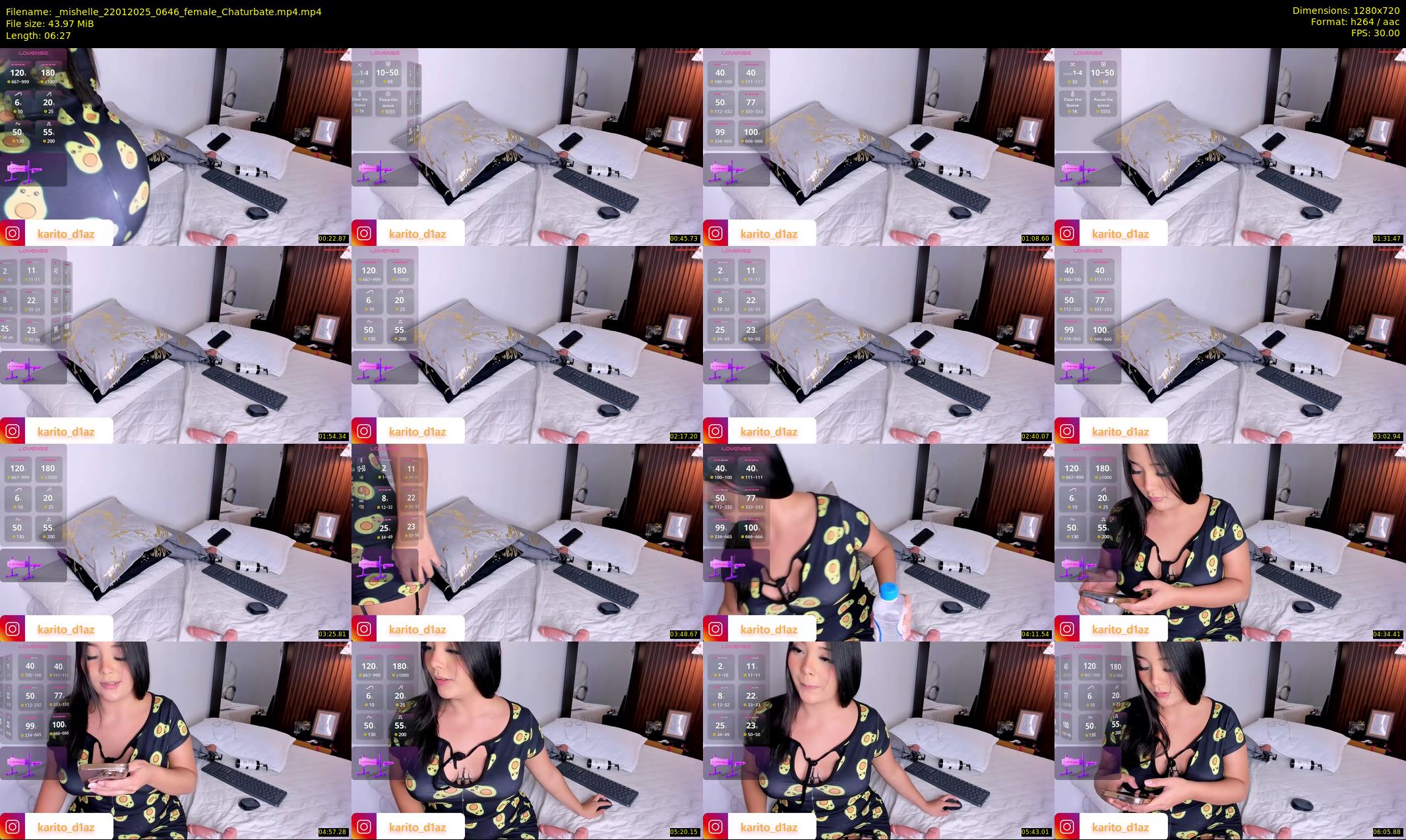 _mishelle — 7 minute Chaturbate female cam show recording, 720p, Jan 22, 2025
