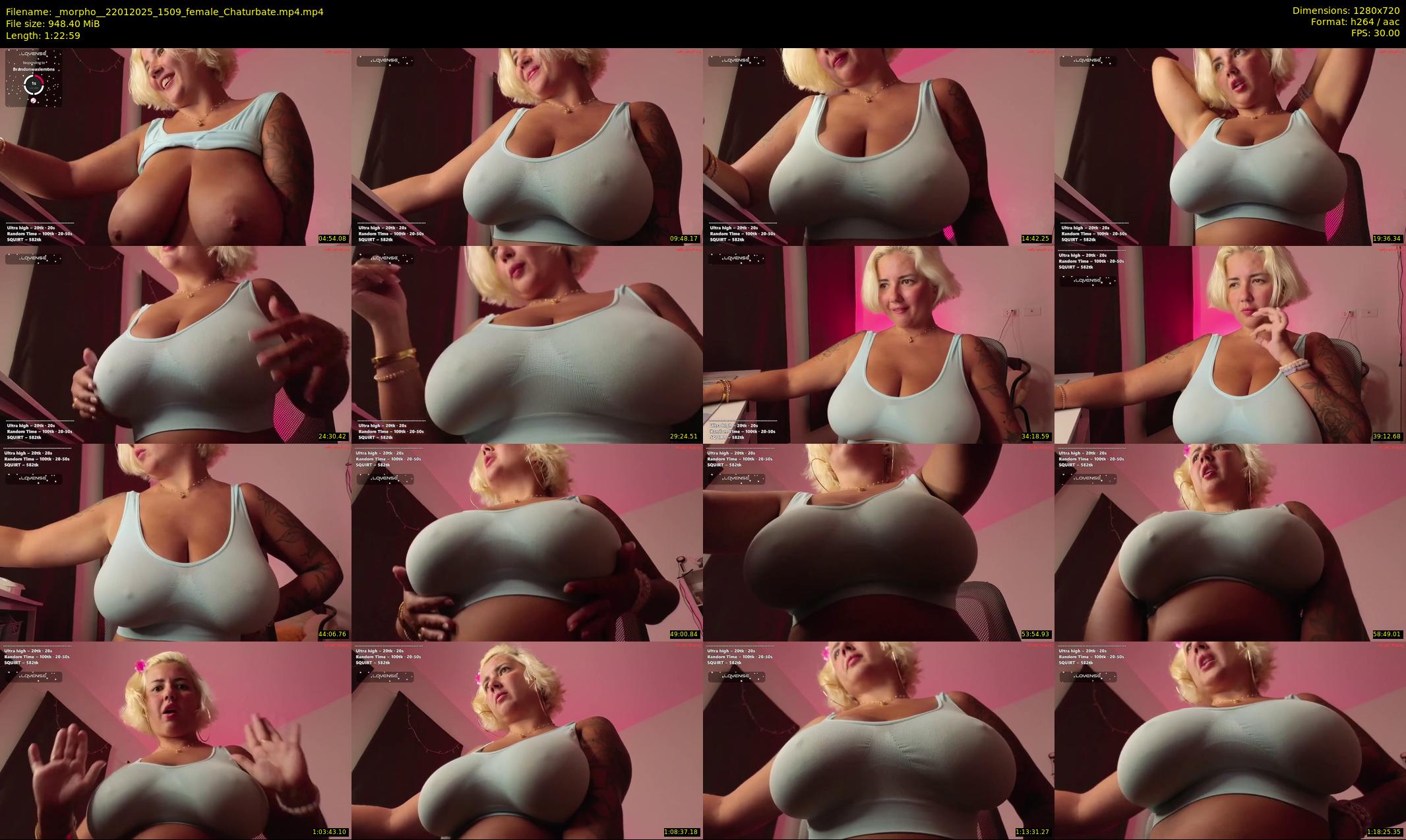 _morpho_ — 83 minute Chaturbate female cam show recording, 720p, Jan 22, 2025