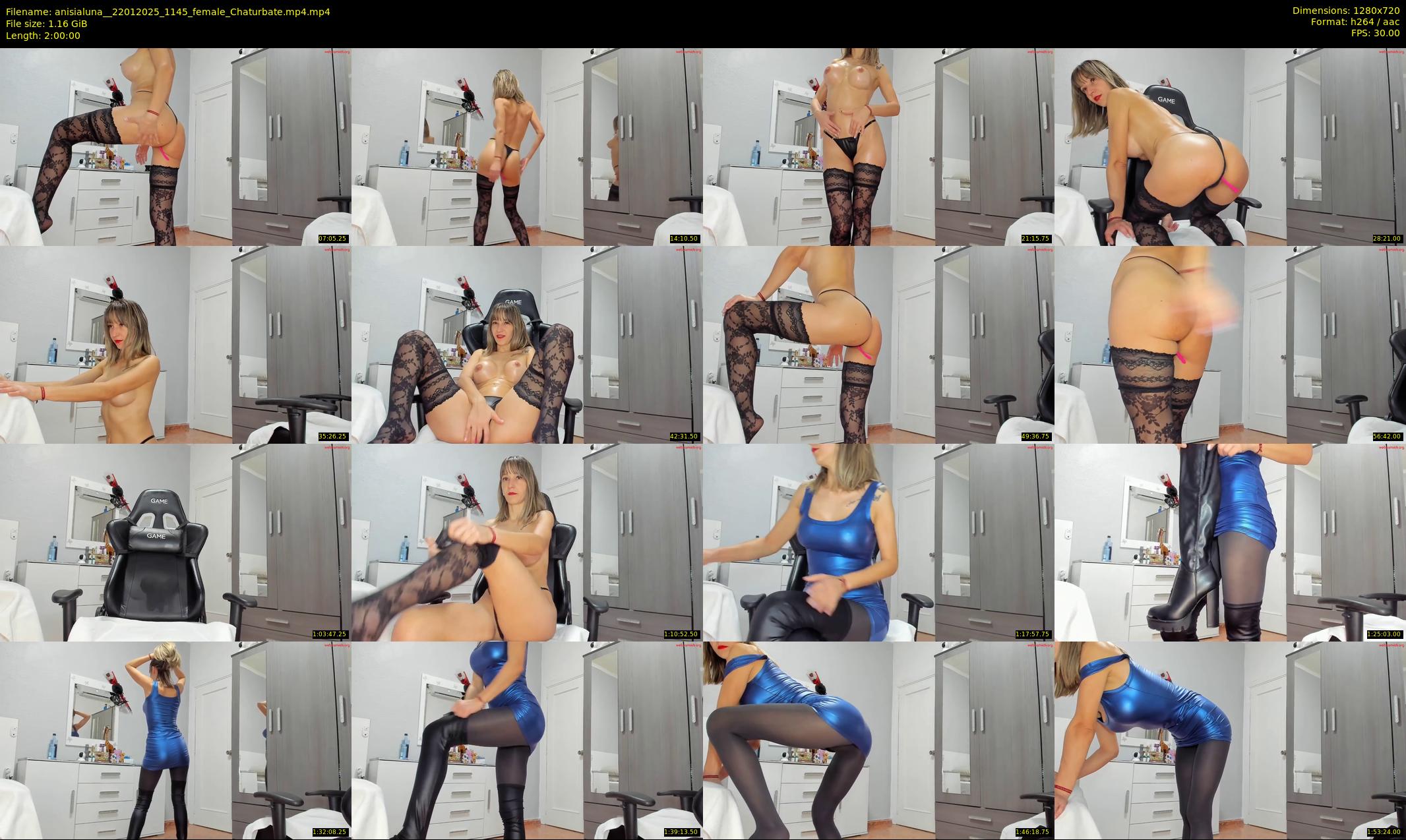 anisialuna_ — 120 minute Chaturbate female cam show recording, 720p, Jan 22, 2025