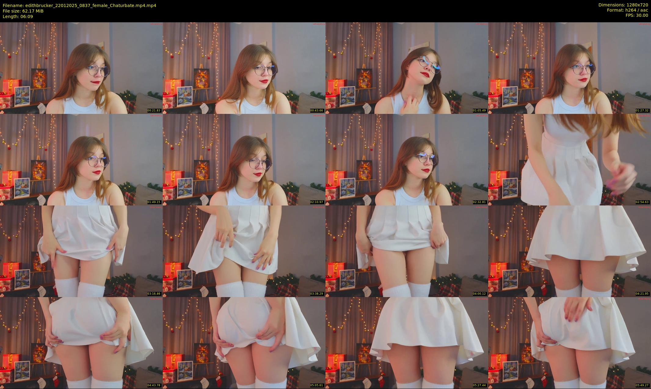 edithbrucker — 7 minute Chaturbate female cam show recording, 720p, Jan 22, 2025