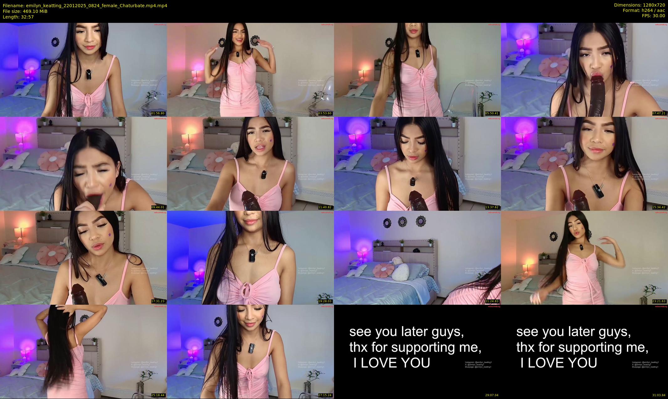emilyn_keatting — 33 minute Chaturbate female cam show recording, 720p, Jan 22, 2025
