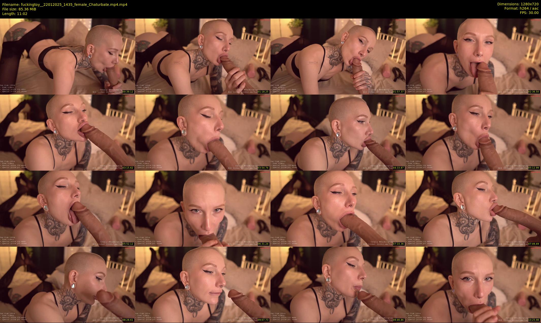 fuckingtoy_ — 12 minute Chaturbate female cam show recording, 720p, Jan 22, 2025
