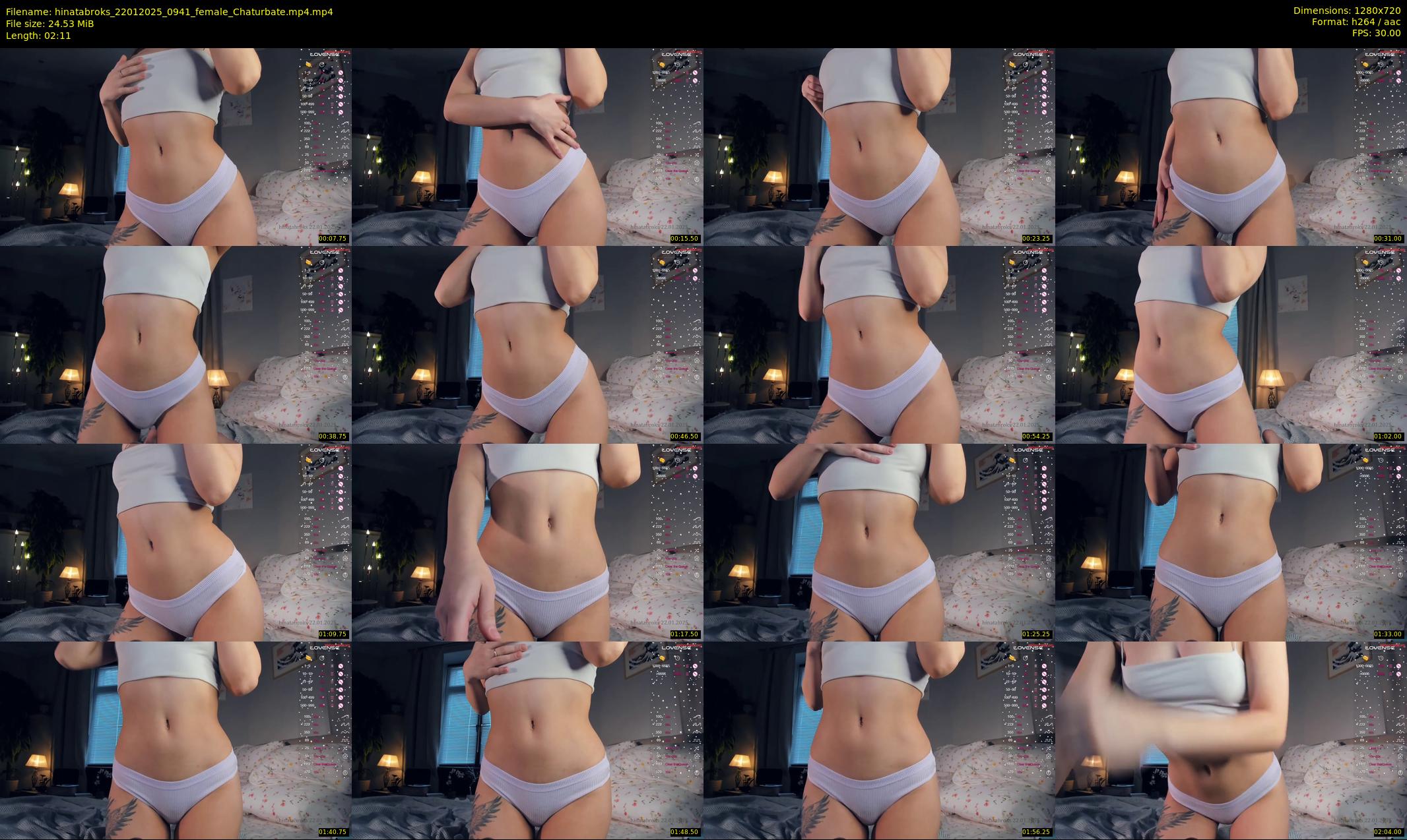 hinatabroks — 3 minute Chaturbate female cam show recording, 720p, Jan 22, 2025