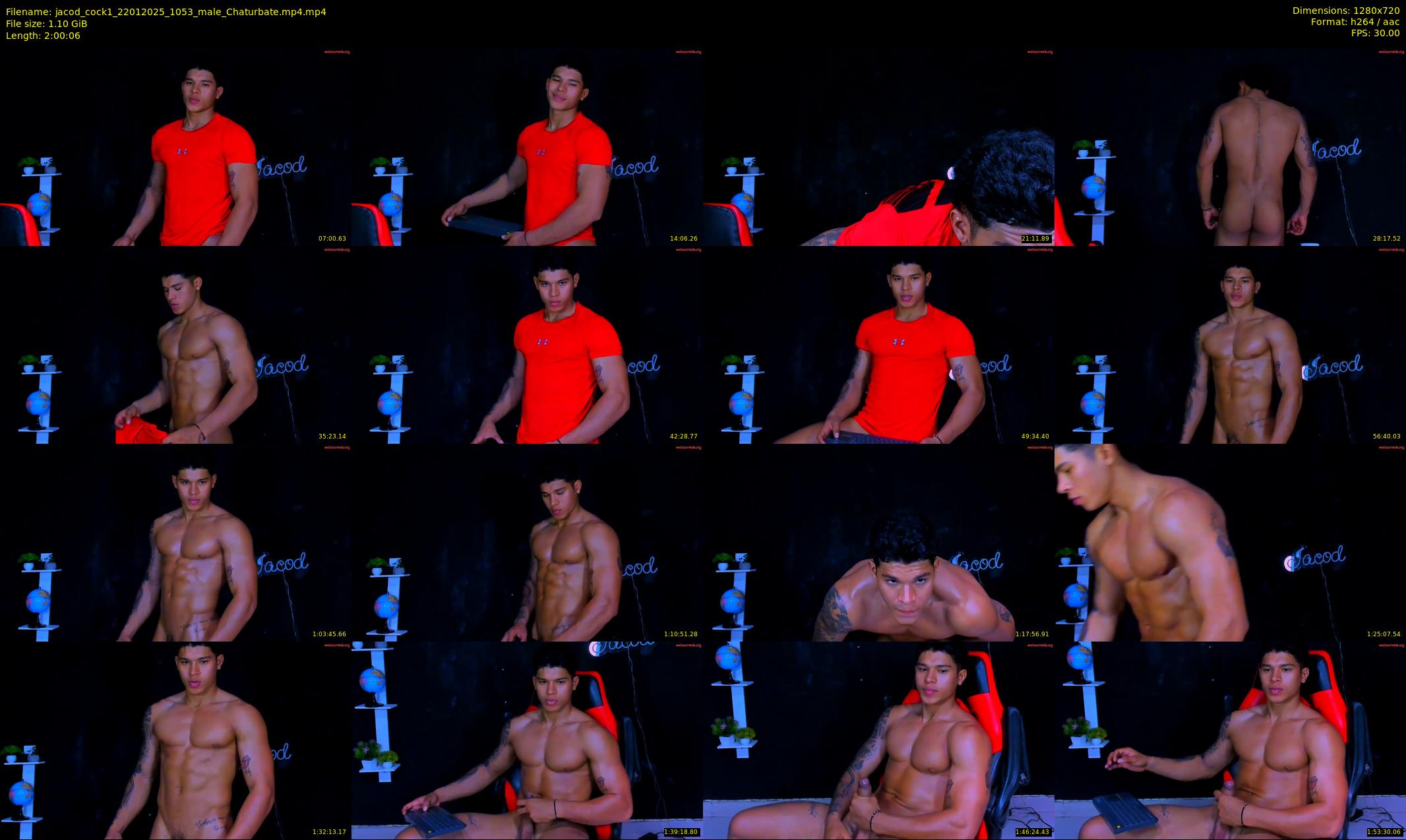 jacod_cock1 — 121 minute Chaturbate male cam show recording, 720p, Jan 22, 2025