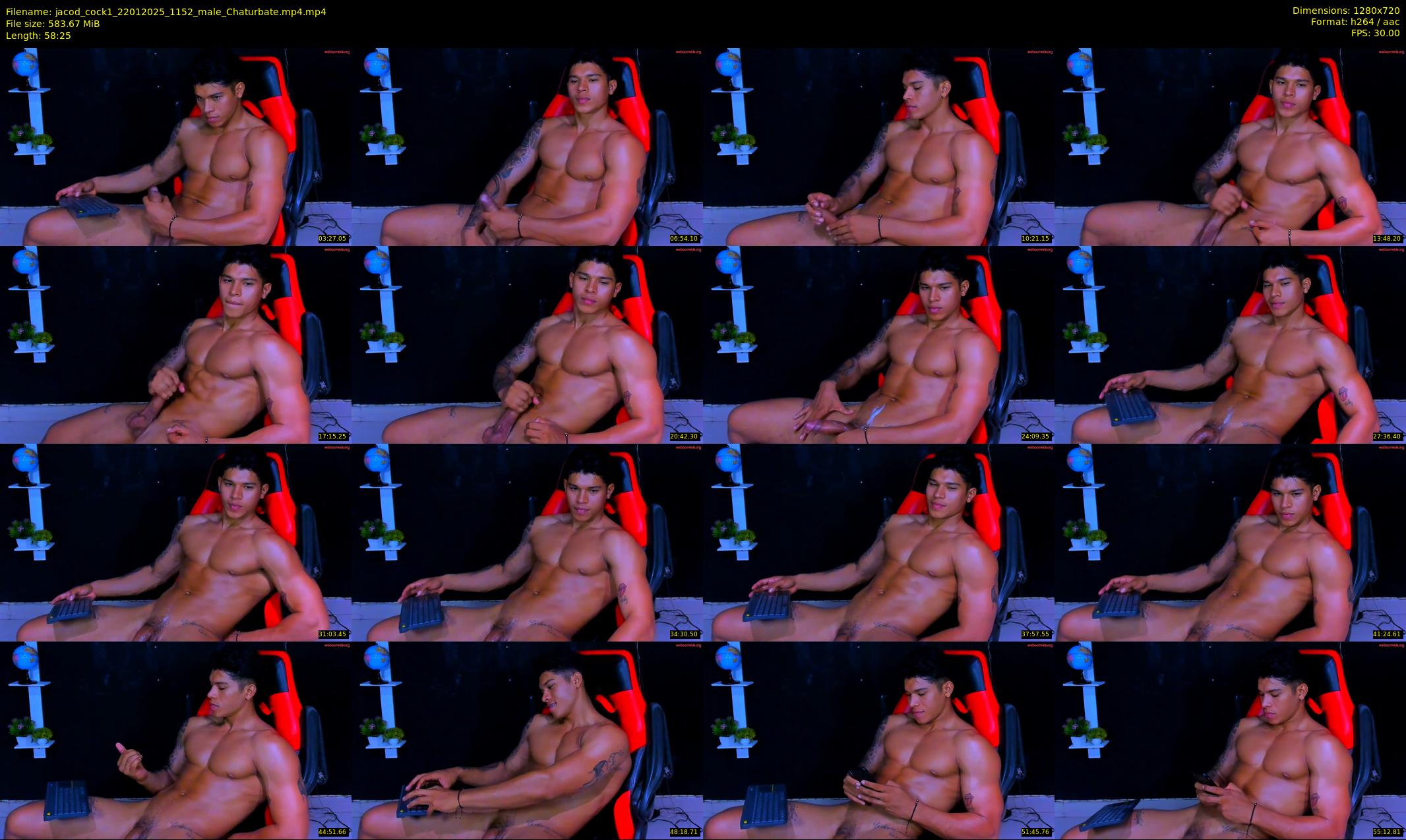 jacod_cock1 — 59 minute Chaturbate male cam show recording, 720p, Jan 22, 2025