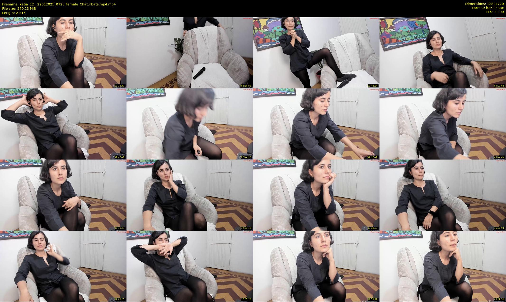 katia_12_ — 22 minute Chaturbate female cam show recording, 720p, Jan 22, 2025