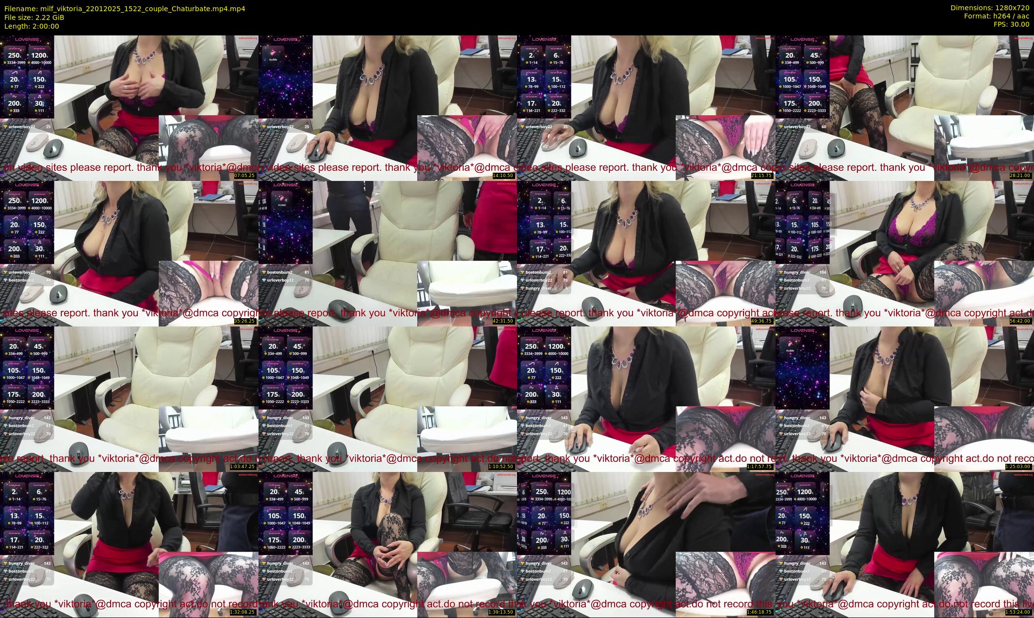 milf_viktoria — 120 minute Chaturbate female cam show recording, 720p, Jan 22, 2025