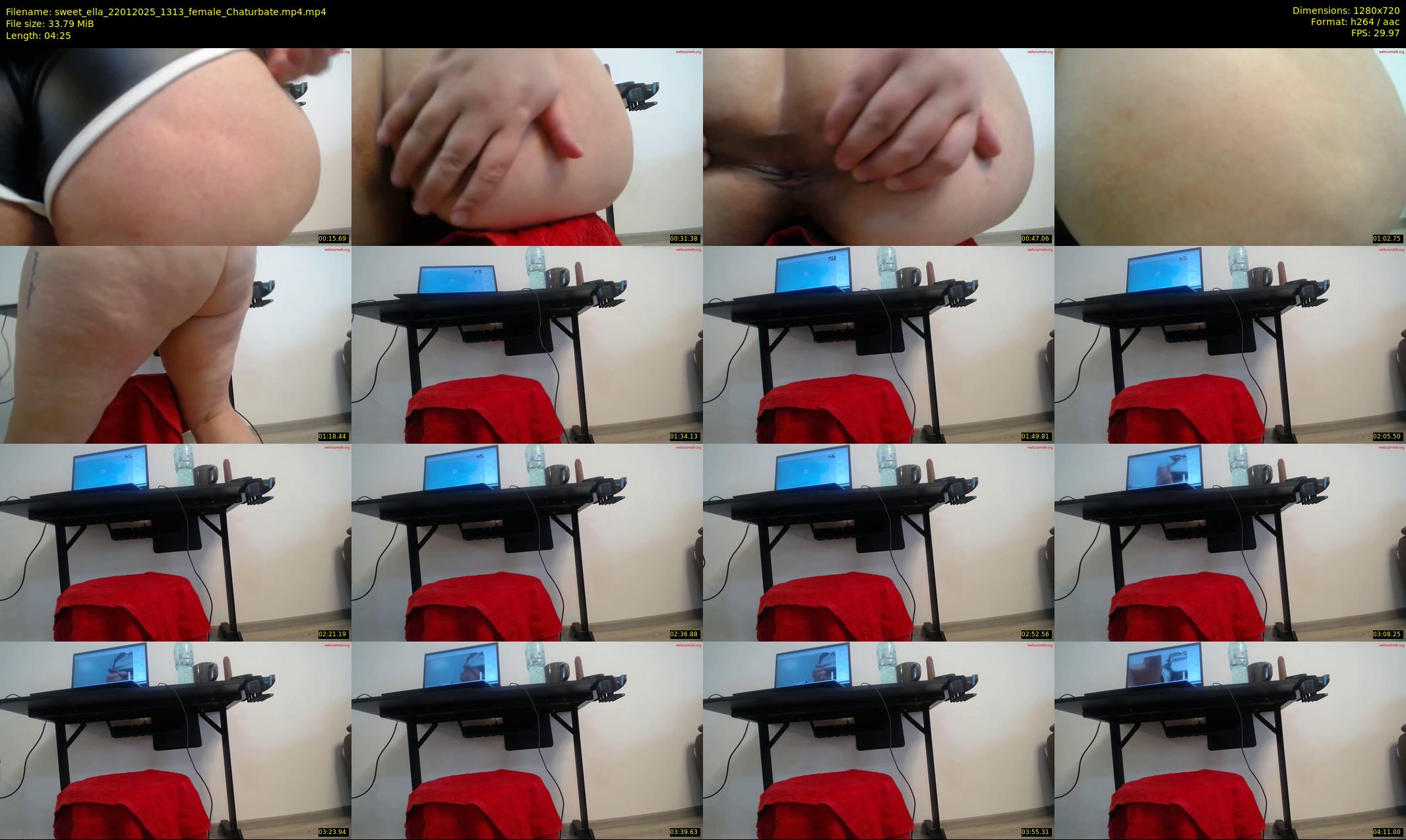 sweet_ella — 5 minute Chaturbate female cam show recording, 720p, Jan 22, 2025