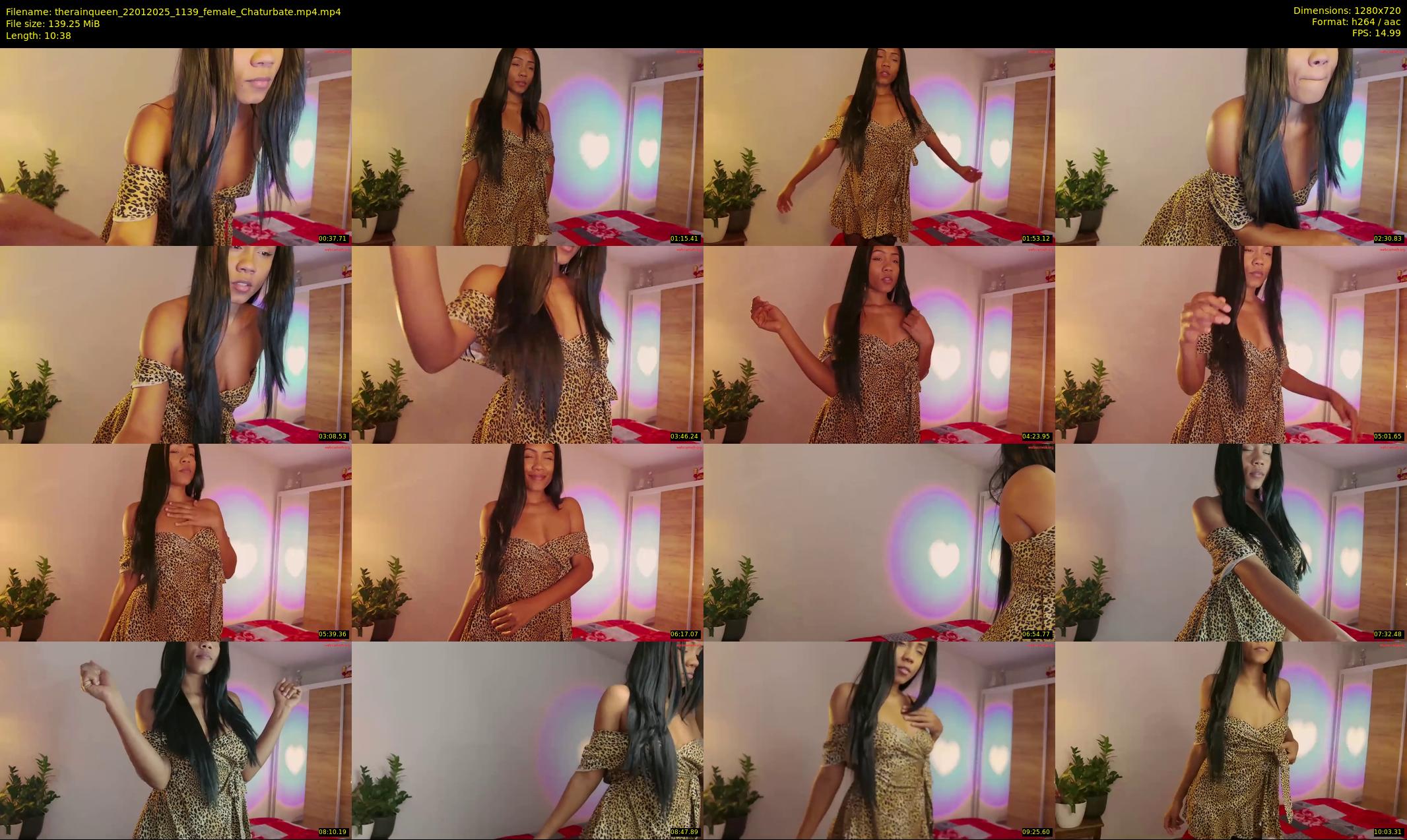 therainqueen — 11 minute Chaturbate female cam show recording, 720p, Jan 22, 2025