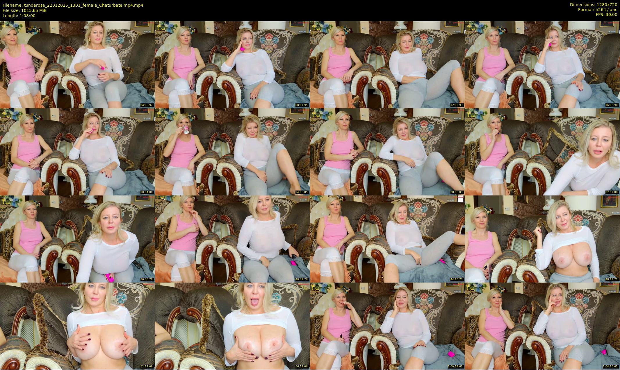 tunderose — 68 minute Chaturbate female cam show recording, 720p, Jan 22, 2025