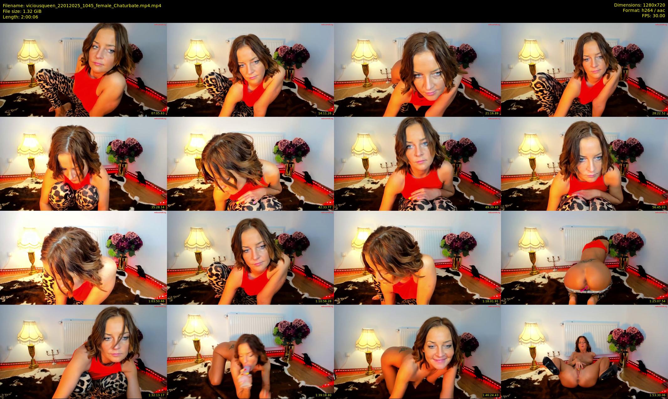 viciousqueen — 121 minute Chaturbate female cam show recording, 720p, Jan 22, 2025